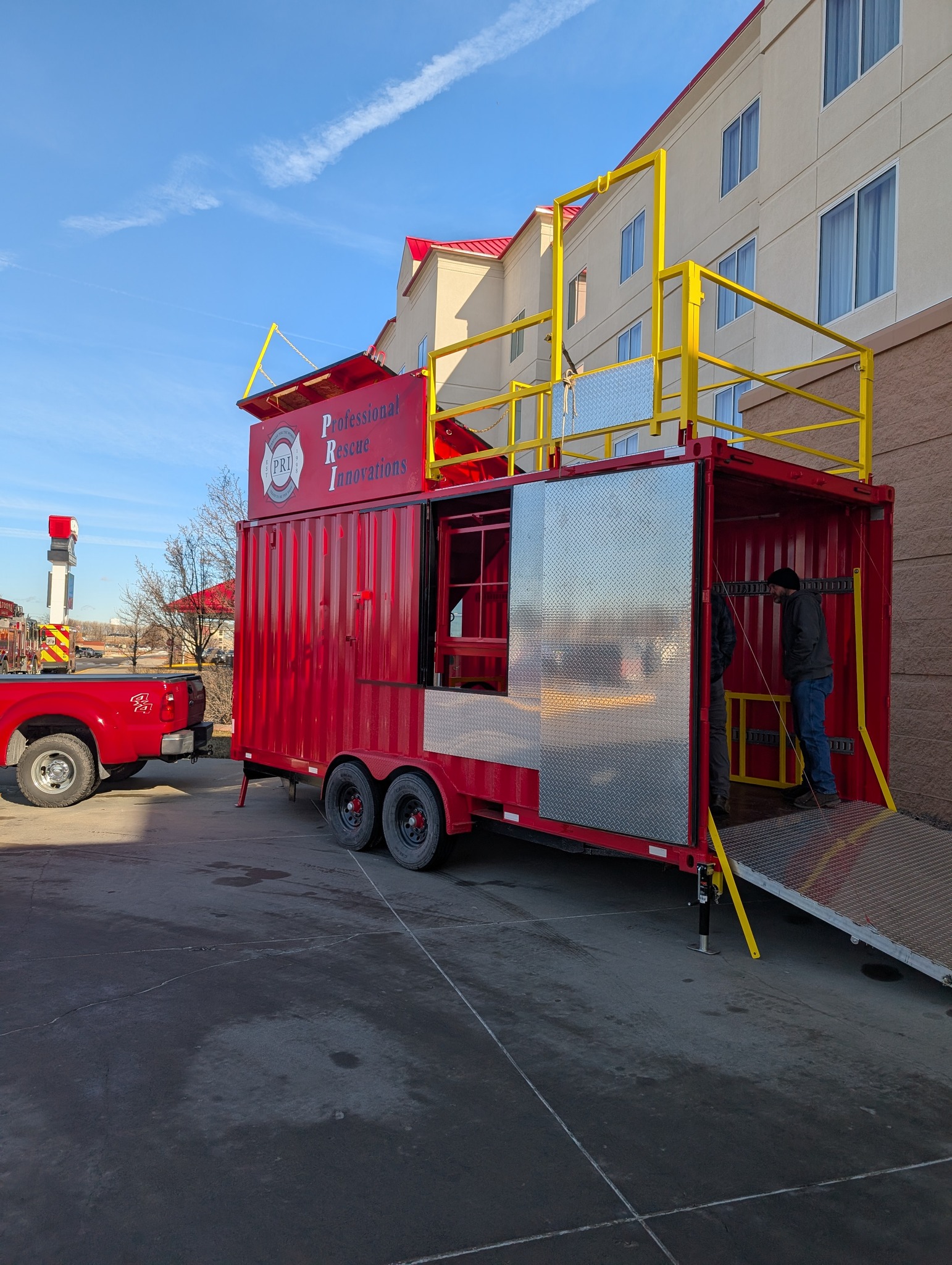 Who saw this trailer at... - Professional Rescue Innovations | Facebook