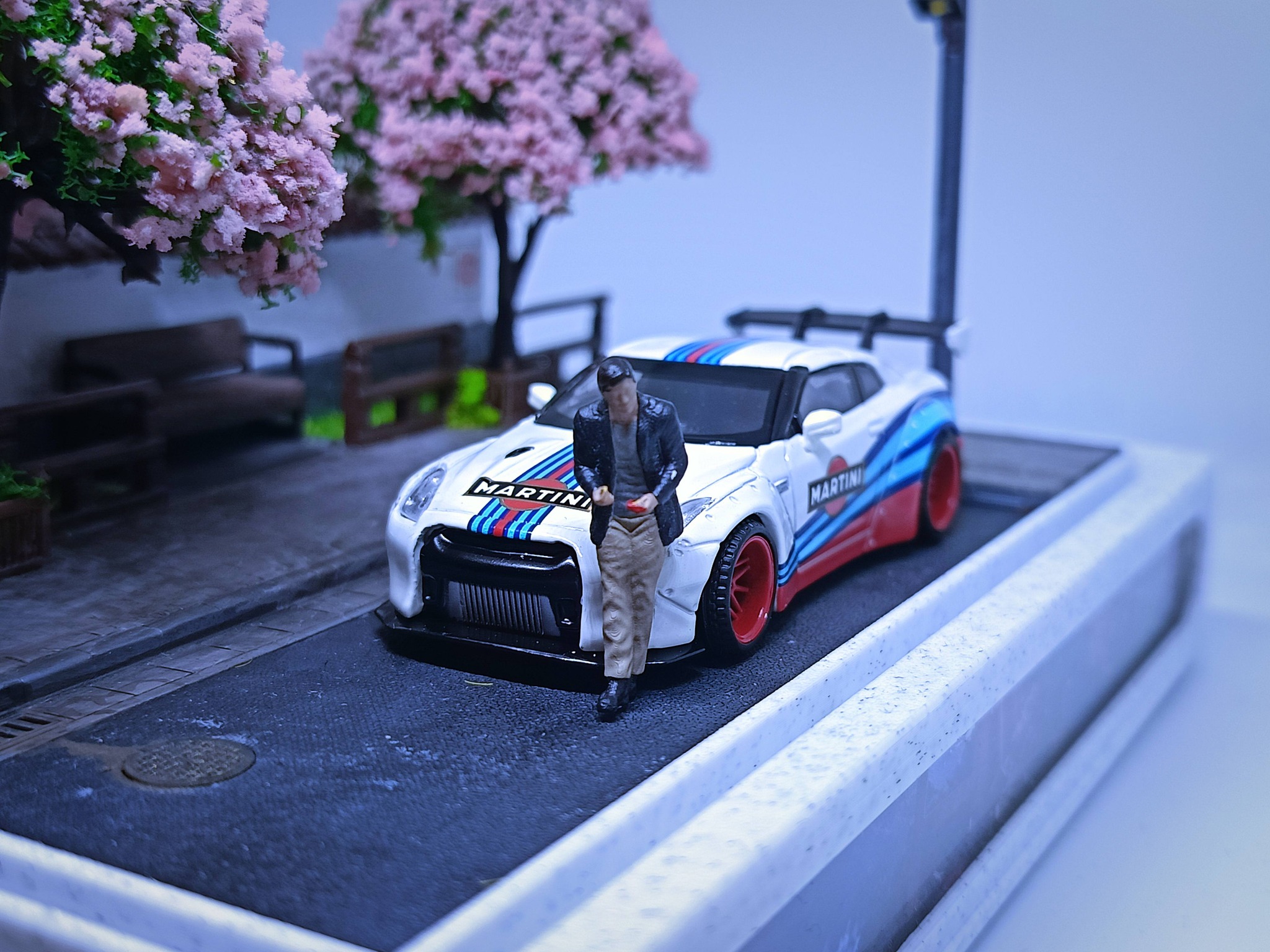 Mini Gt 133 No Martini Nissan GTR R35