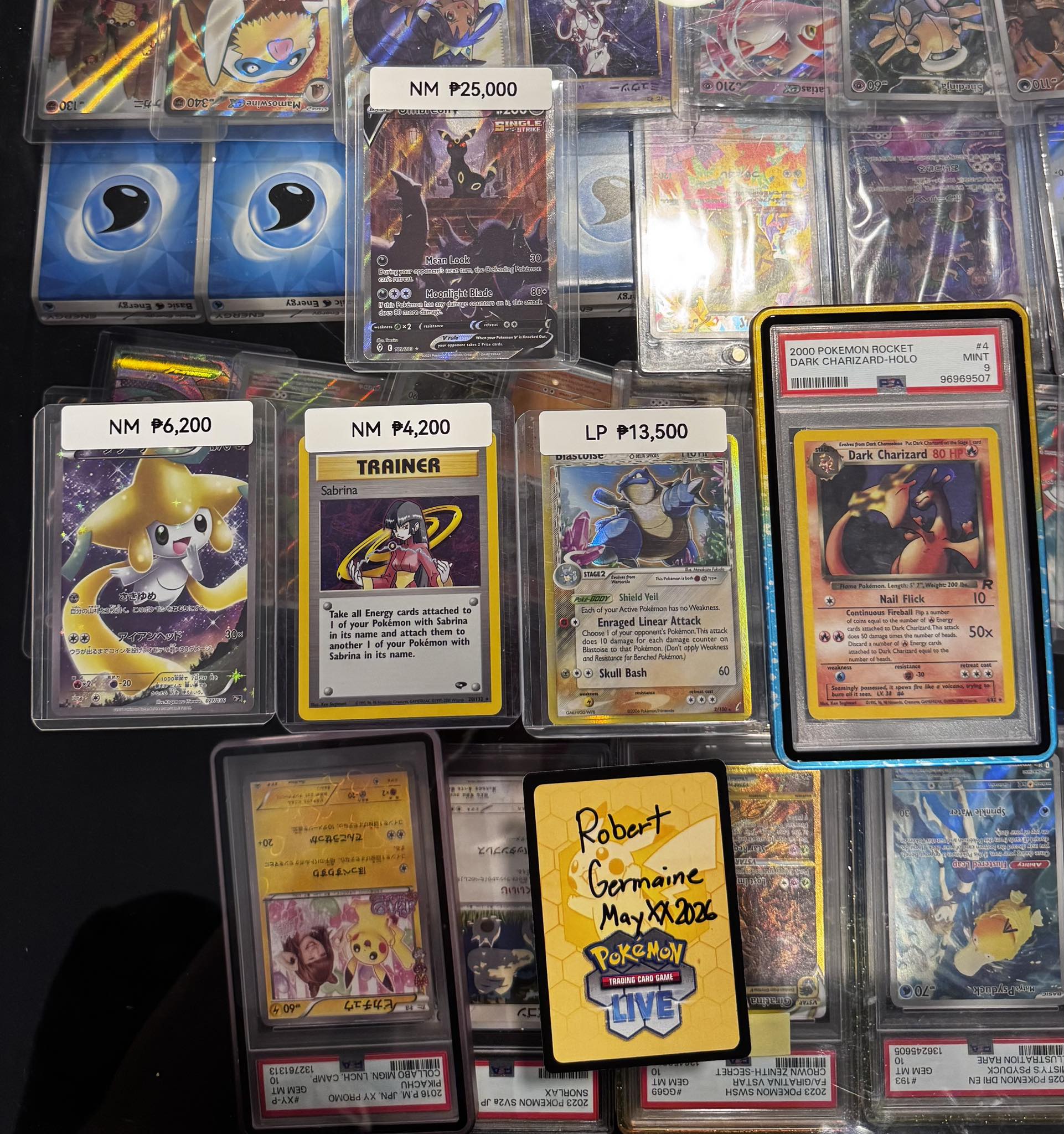 60k pokemon card Pokémon Team Rocket's Mewtwo ex Battle Deck Gana Pokemon Cards en mi