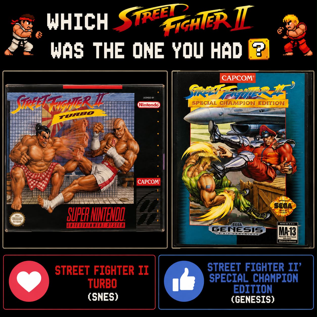 In 1993, Sega finally secured a port of Street Fighter II. There