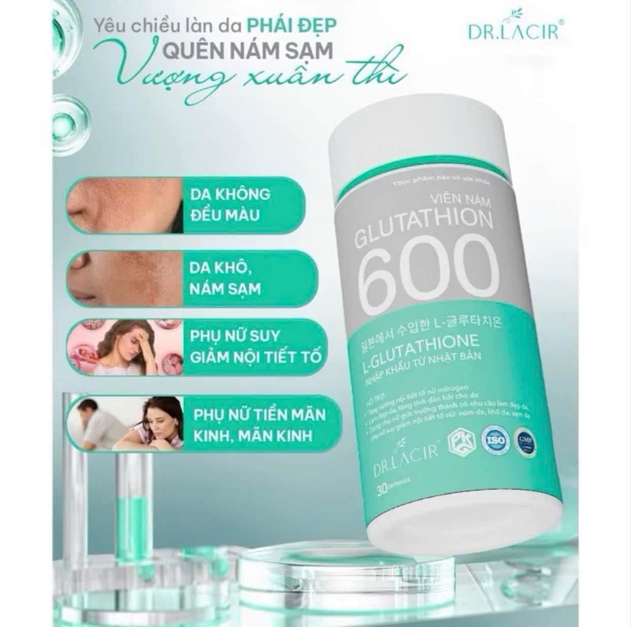 💙 Glutathione 600 Dr. Lacir