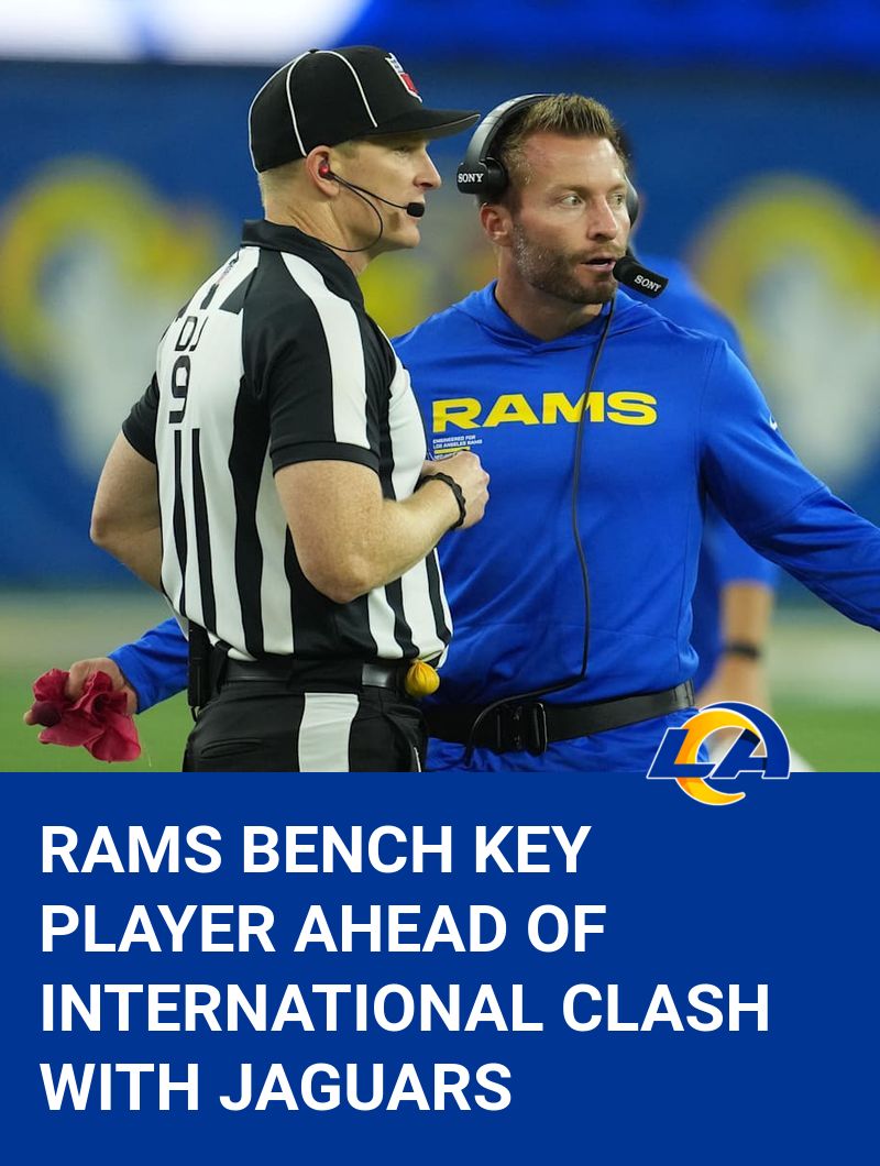 Rams - 🚨 Roster Move Rams Bench Key Player Ahead of International Clash ...