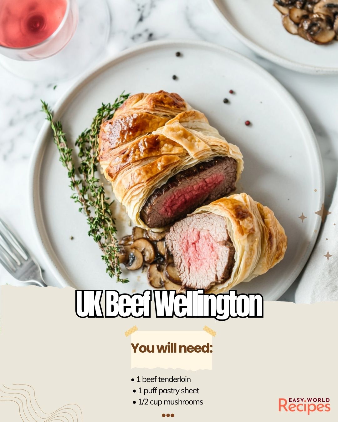 Easy - 🥩 Beef Wellington 🇬🇧 A British classic — tender beef fillet ...