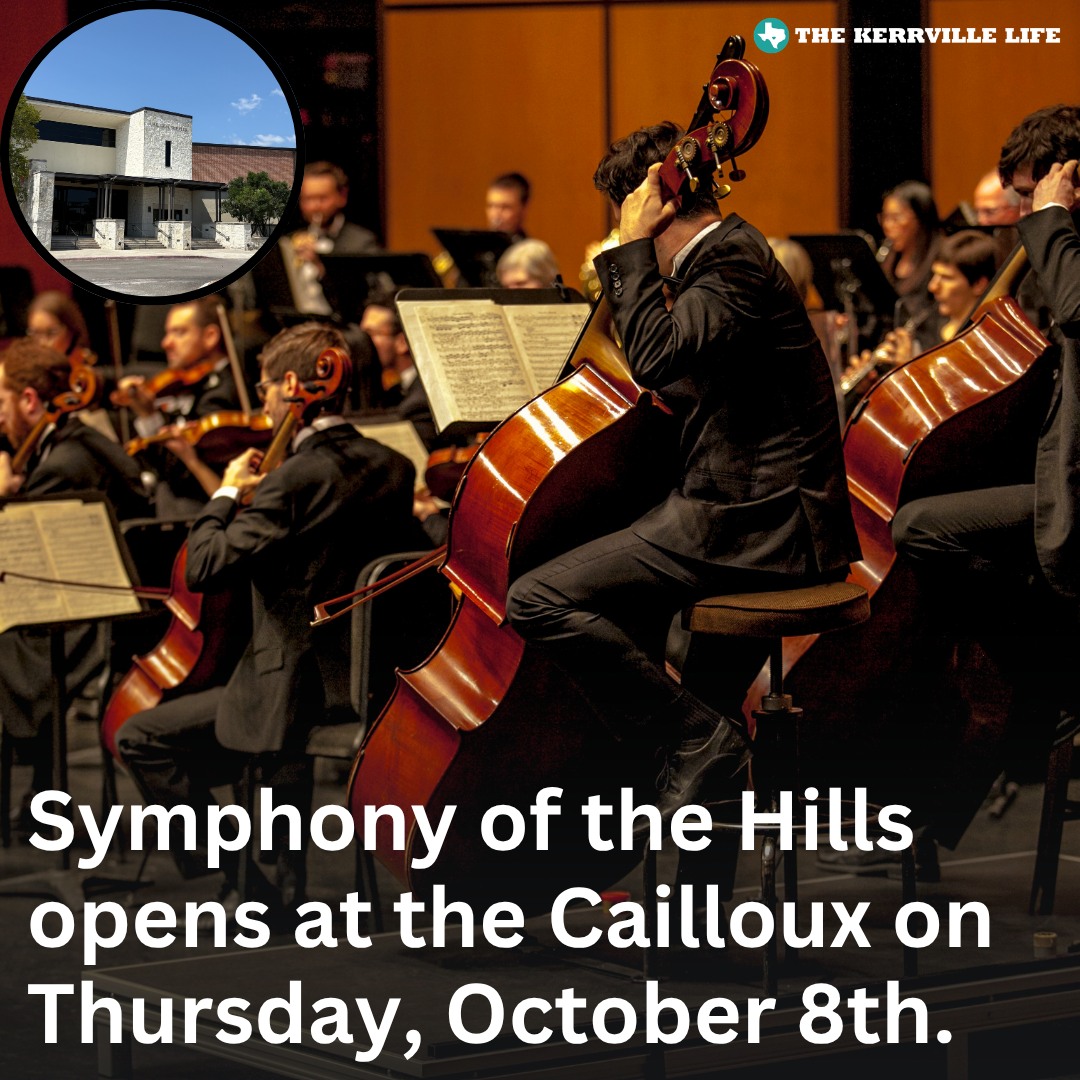 Symphony of the Hills concert at Cailloux Theater on October 8th