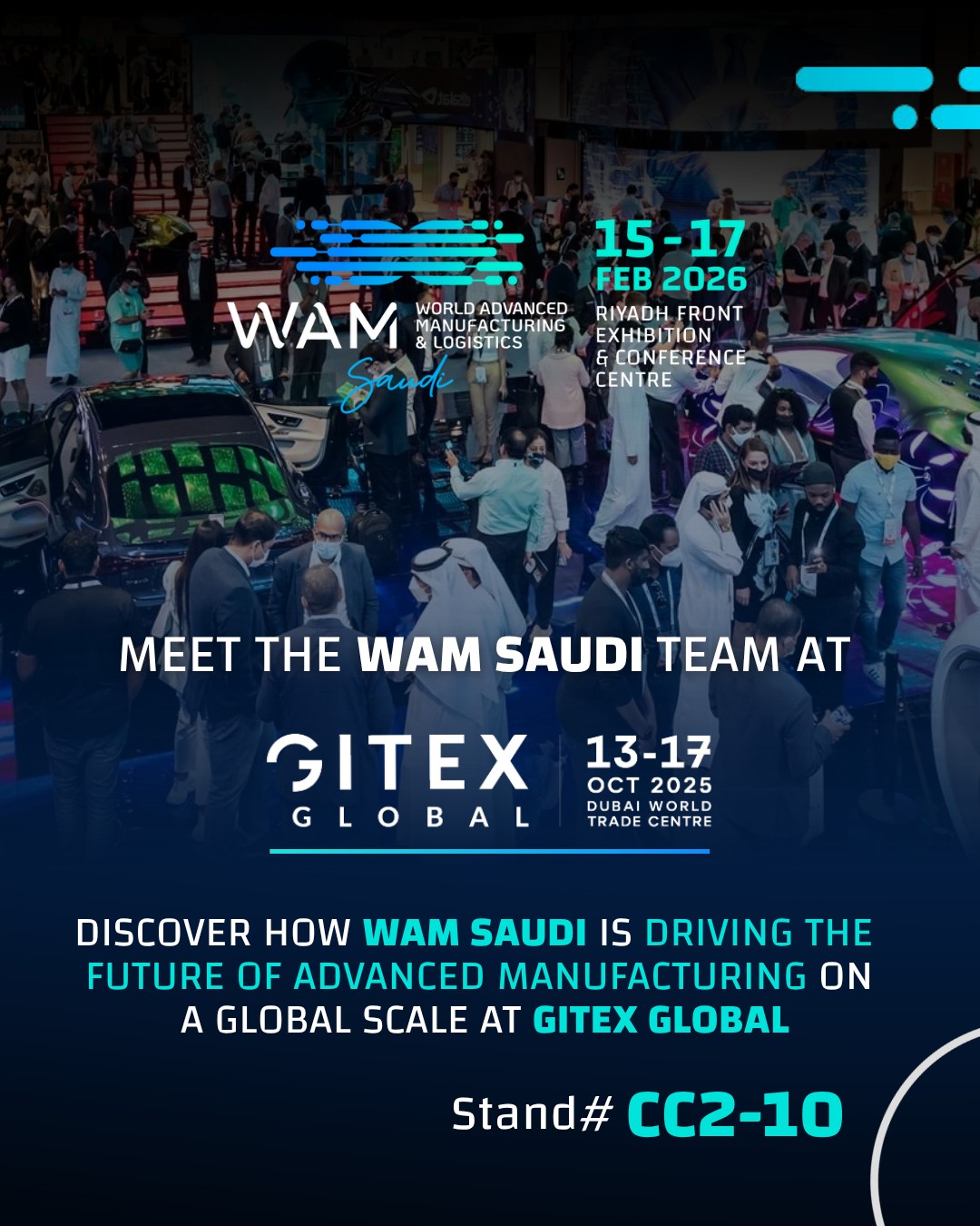 WAM - Meet the WAM Saudi team at GITEX Global, ahead of WAM Saudi 2026 ...