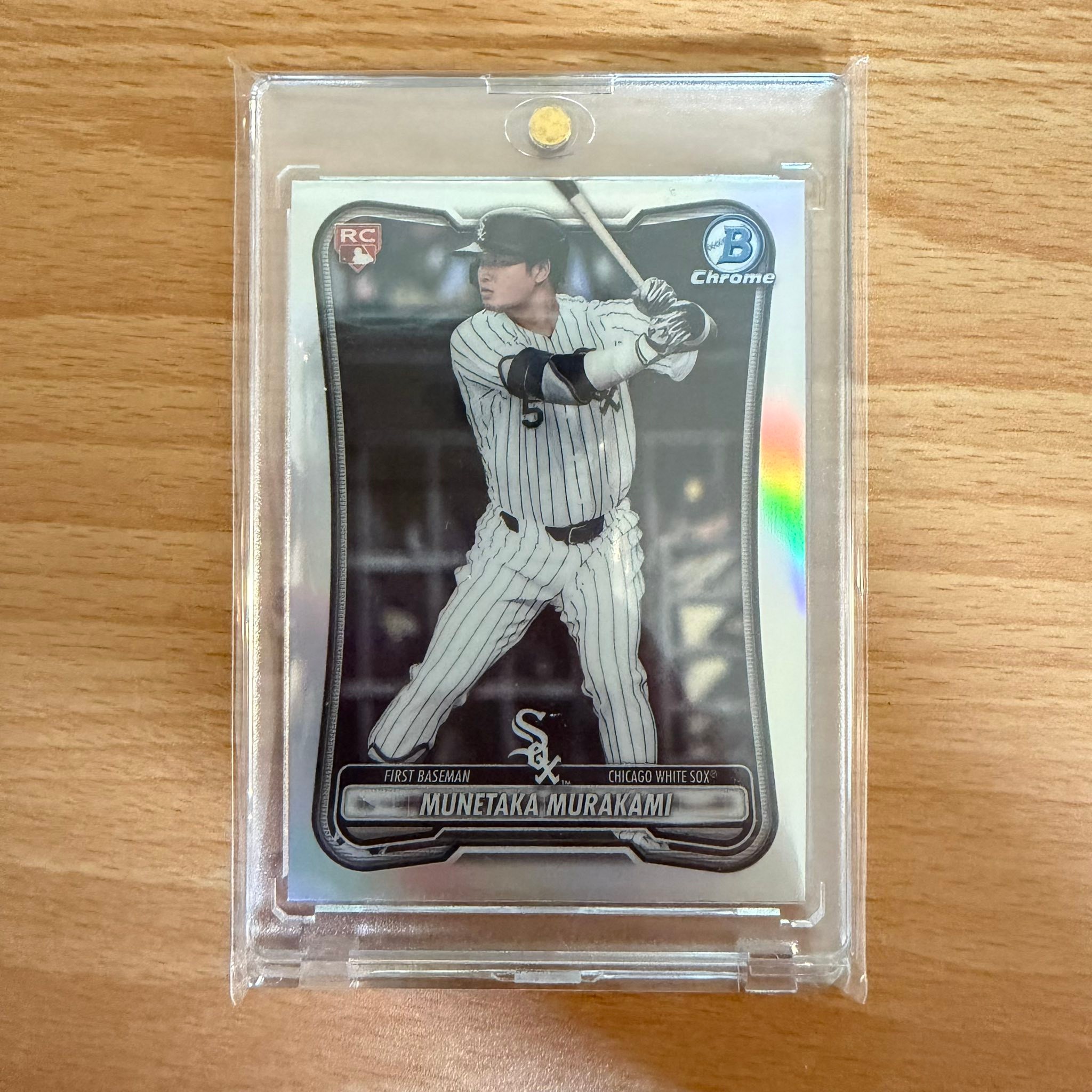 出售商品：2026 Topps Bowman 村上宗隆紅RC 價格：3800 寄送方式：匯款 