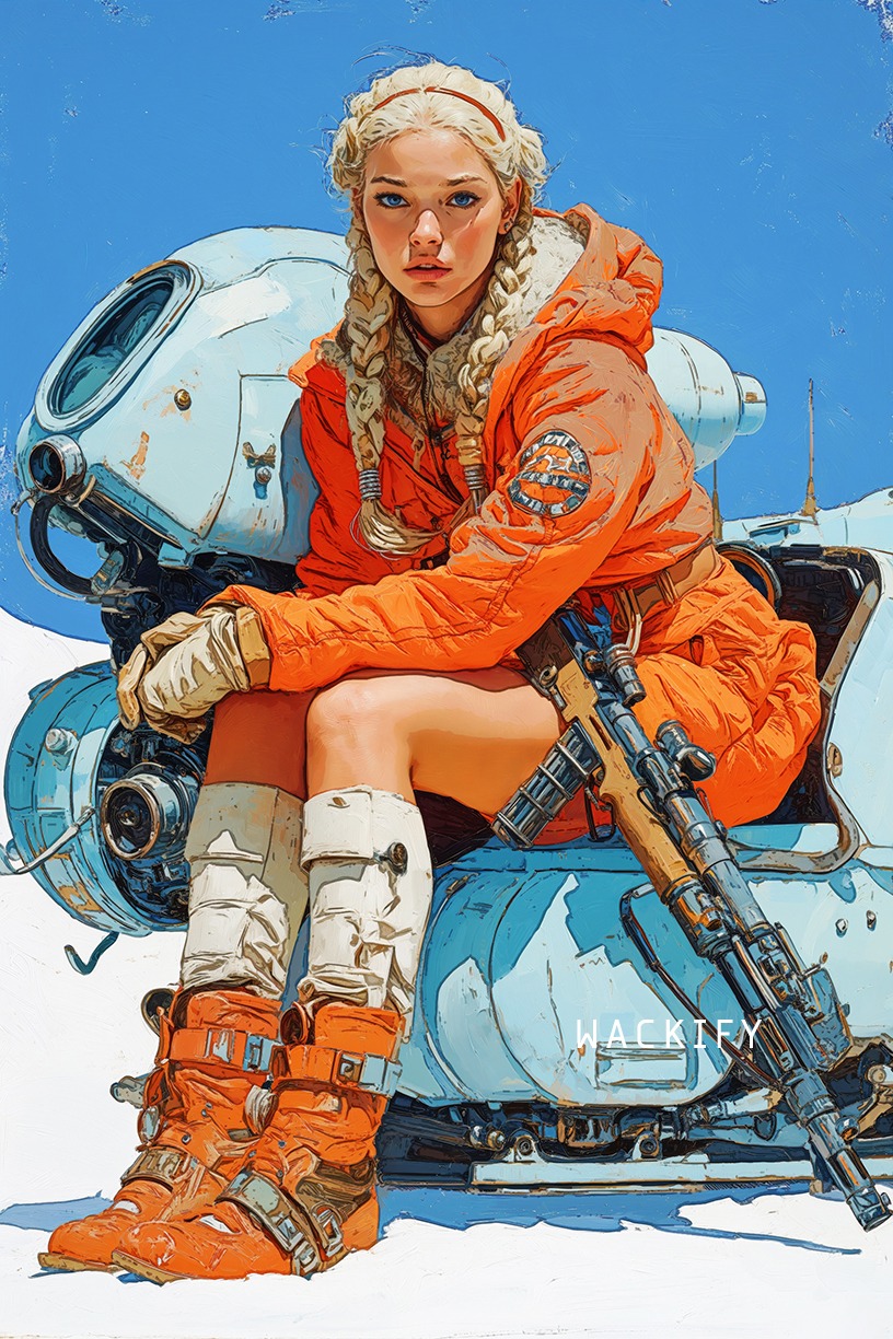 Wackify - Arctic Resolve #wackify #pinupart #comicart #fanart # ...