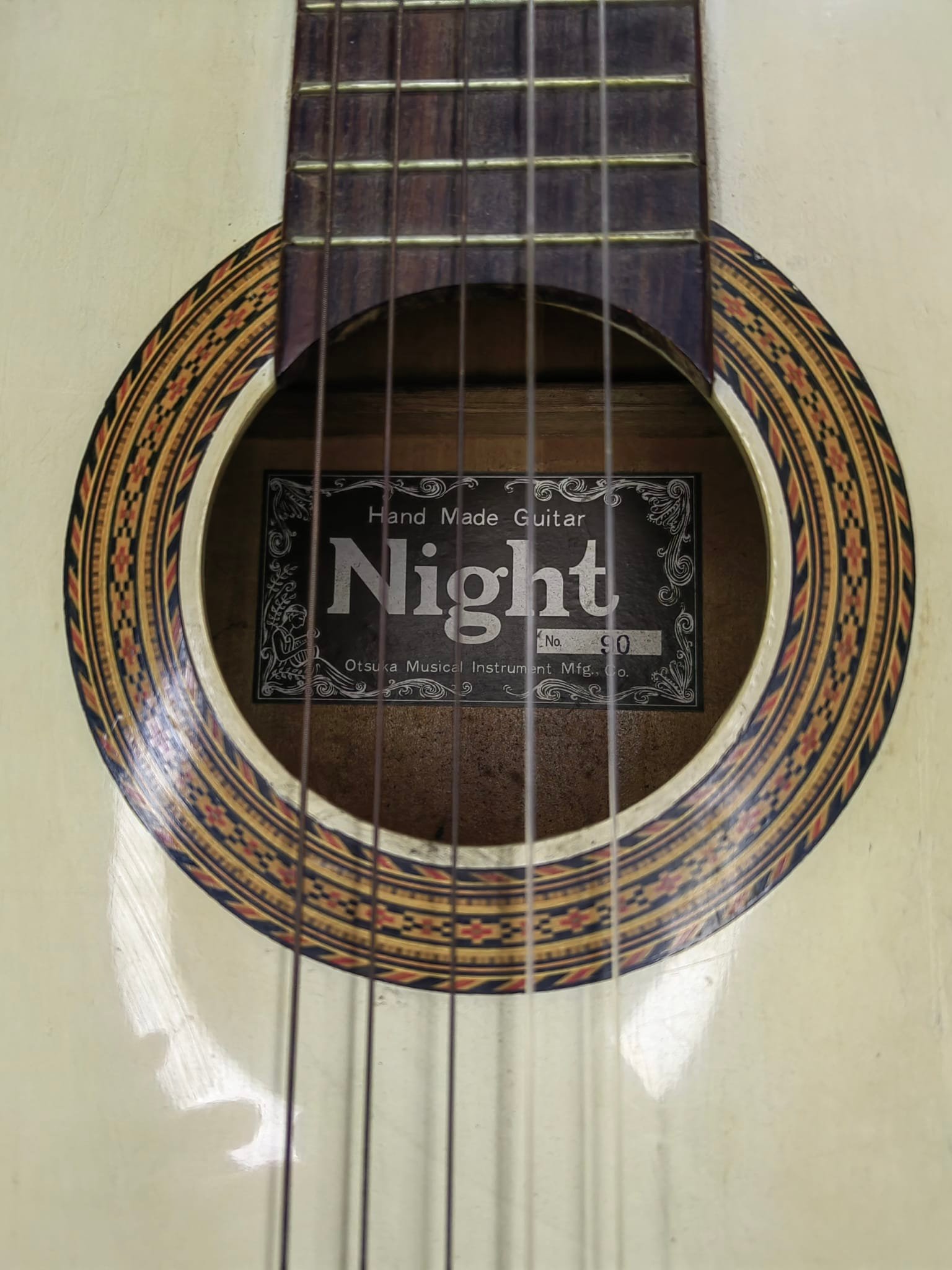Hand Made Guitar Brand: NIGHT #90 OTSUKA MUSICAL INSTRUMENT MFG