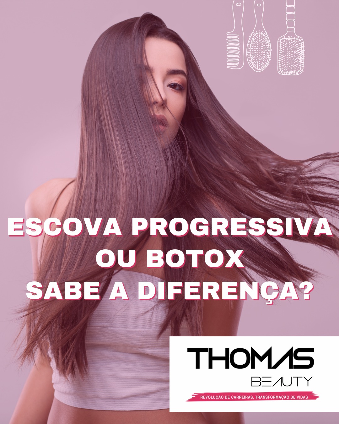 Escola - 💇‍♀️ Escova progressiva ou botox capilar? Não são a mesma ...