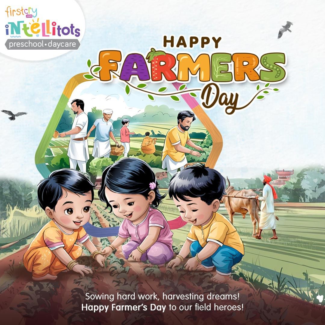 Firstcry - "Celebrating the backbone of our nation, the farmers who sow ...