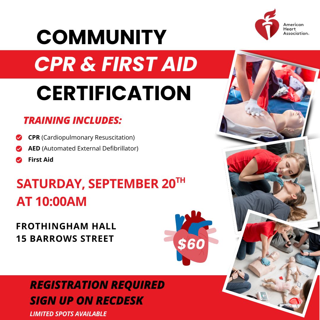 Community CPR &... - Town of Easton, MA - Community Programs | Facebook