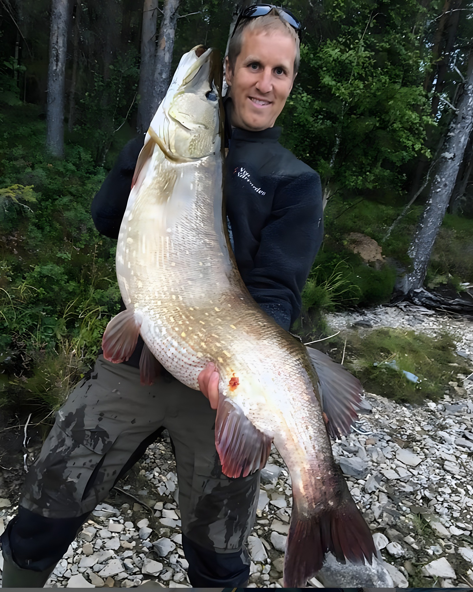 Swedish pike fishing history! 20.02 kg!