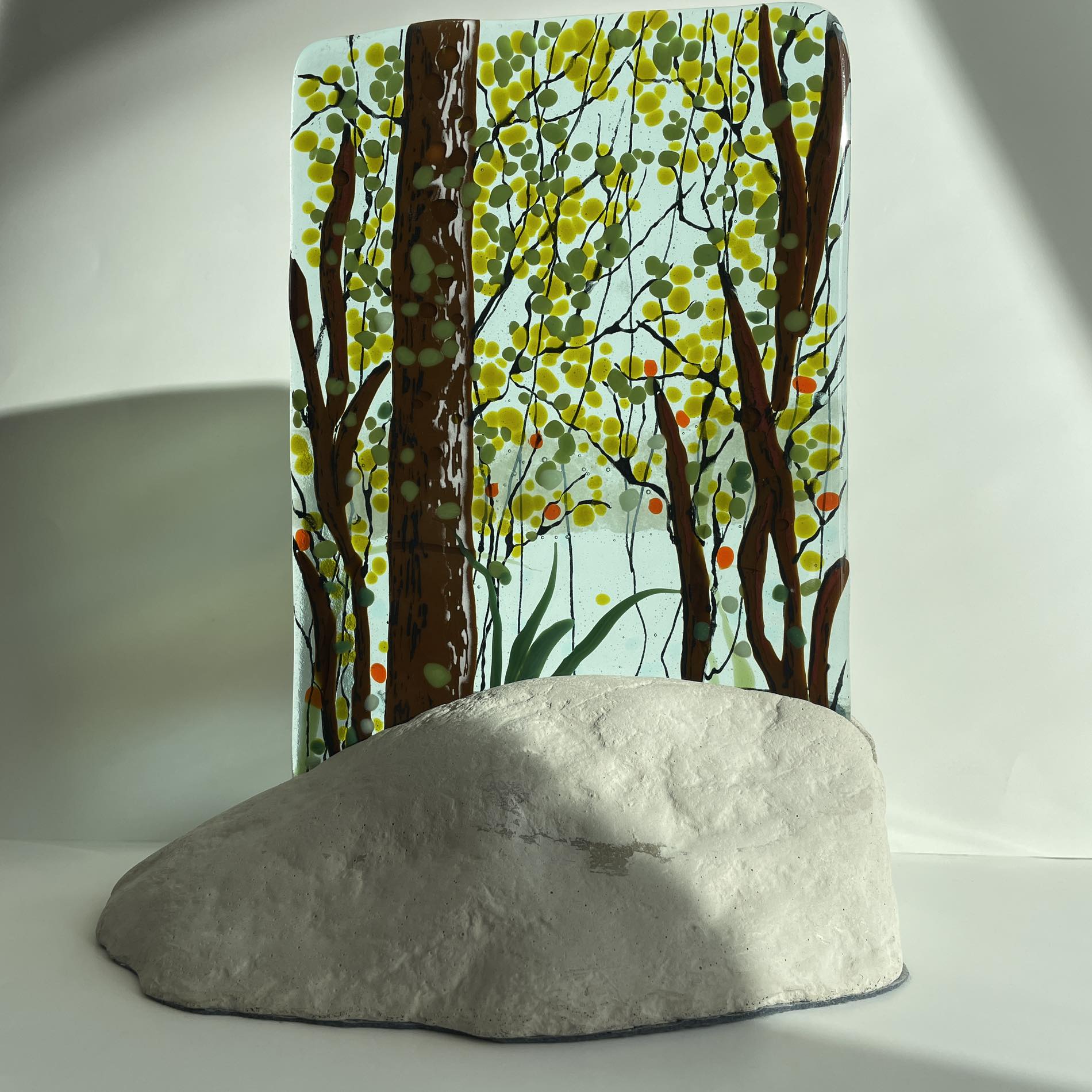 Glass artist Learn Show Sell | Always looking for new ways to display ...