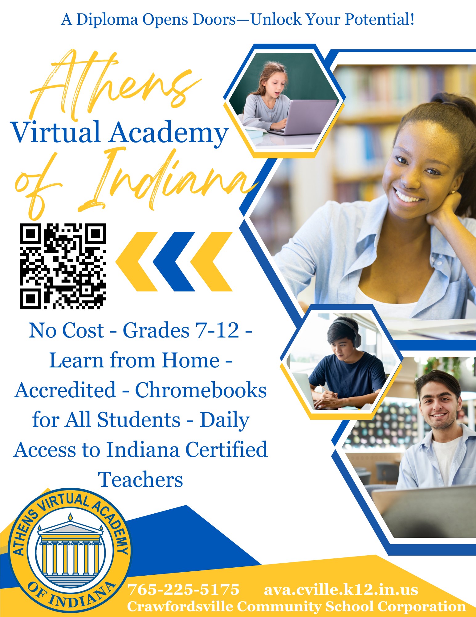 Athens Virtual Academy of Indiana | Crawfordsville IN