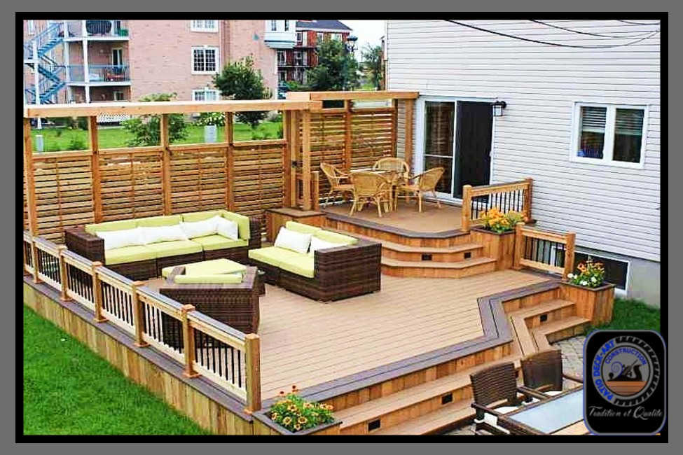 Patio deck-art design | Montreal QC