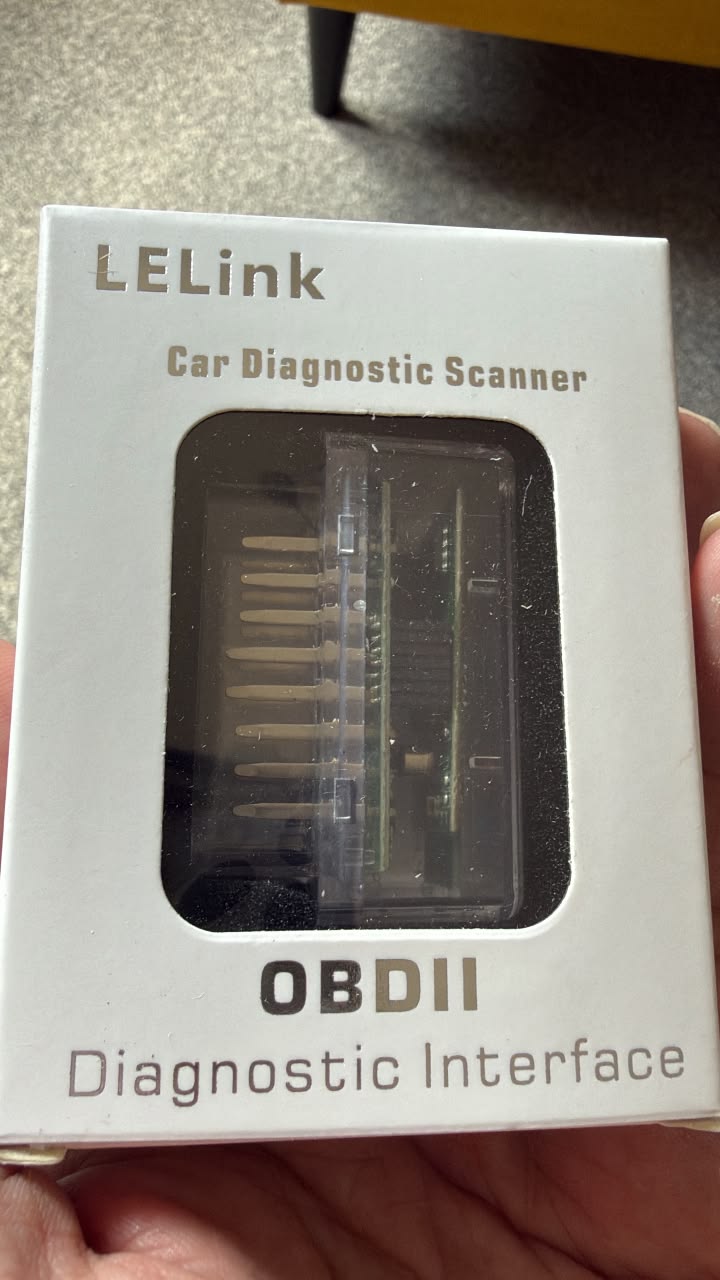 Produktbild von LELink Bluetooth II OBD2-Dongle – Für IPhone, LeafSpy Pro, Ezobd, Auto Doctor, Dyno