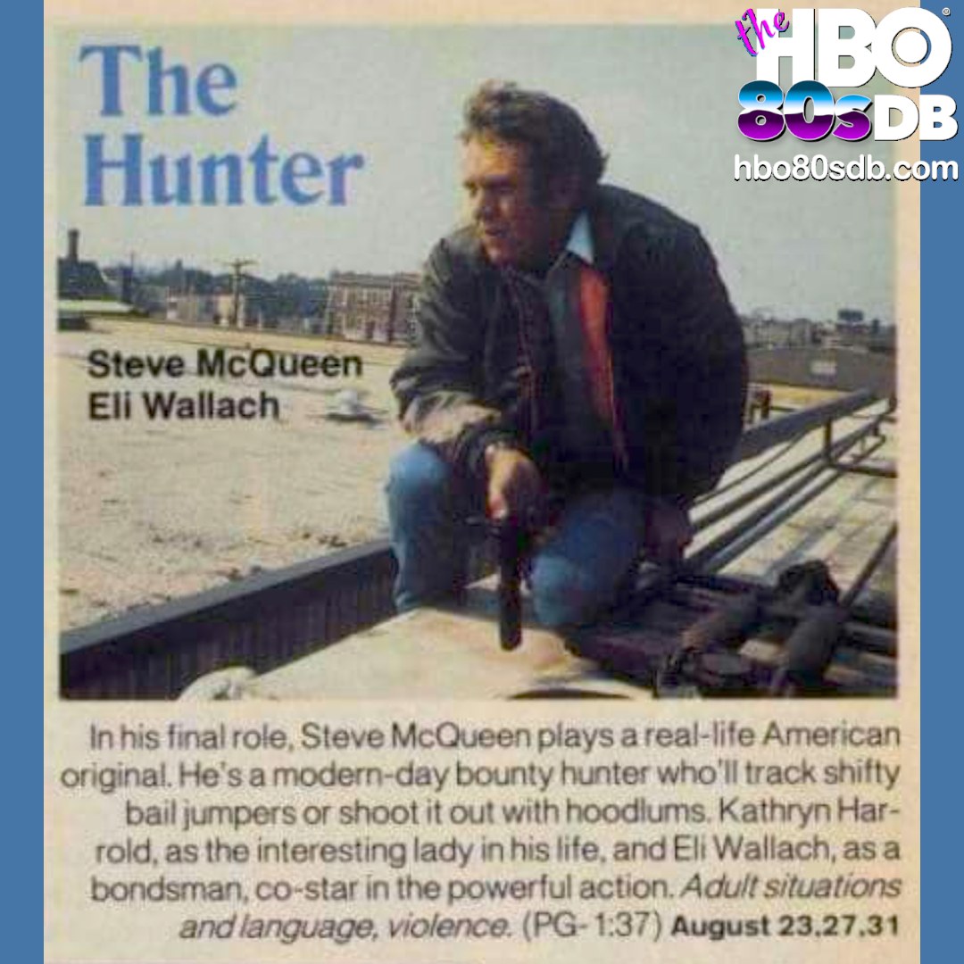 Steve McQueen in 'The Hunter' 1980 film
