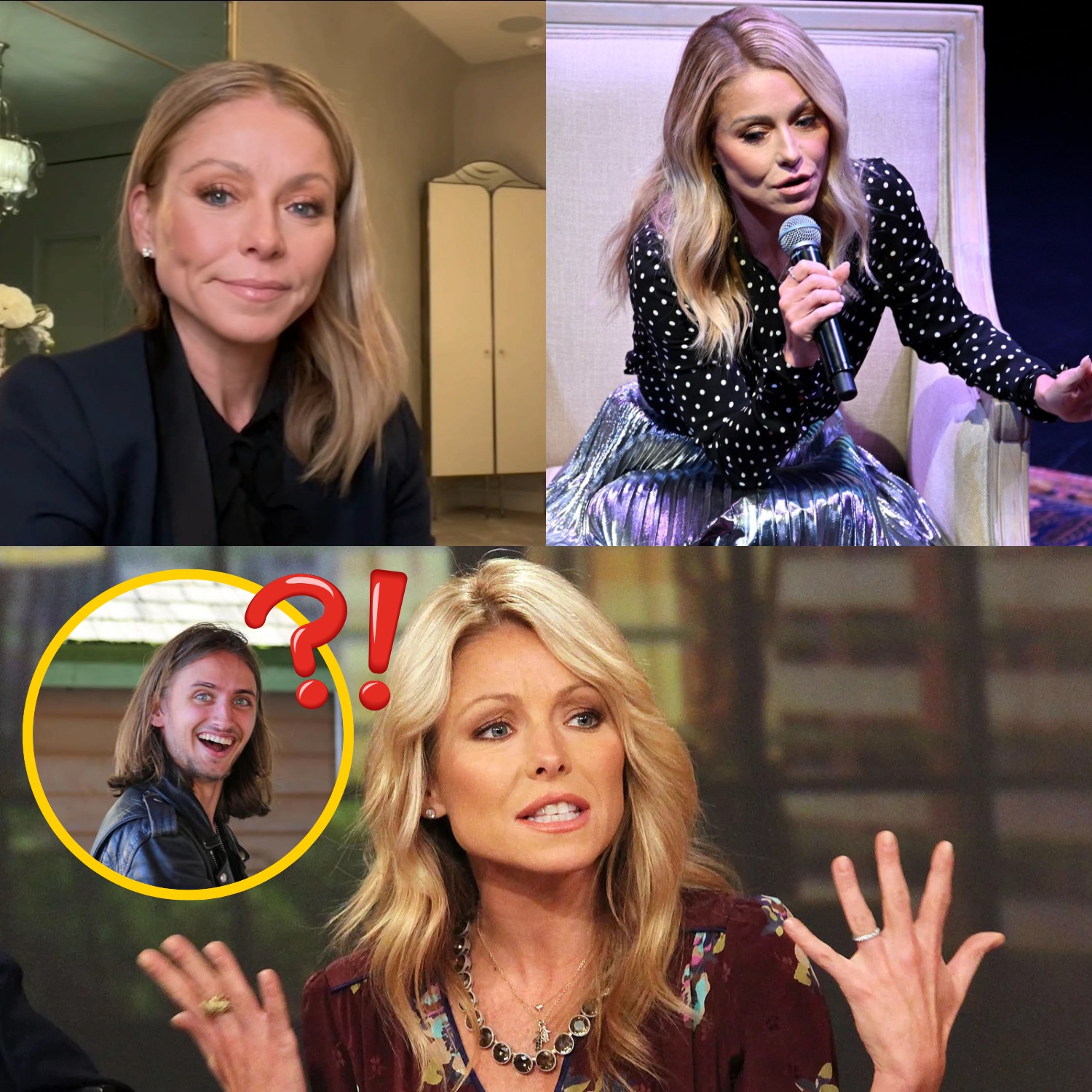 Live - Kelly Ripa's nephew, a rock singer, unexpectedly revealed a ...