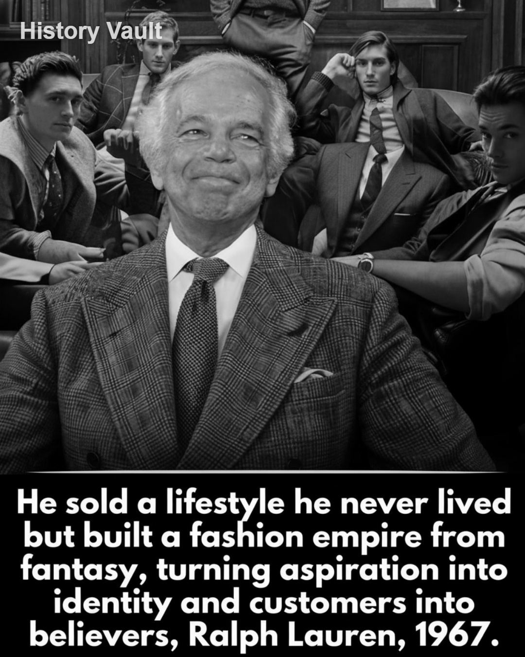 Legendary designer Ralph Lauren reflects on the enduring symbols