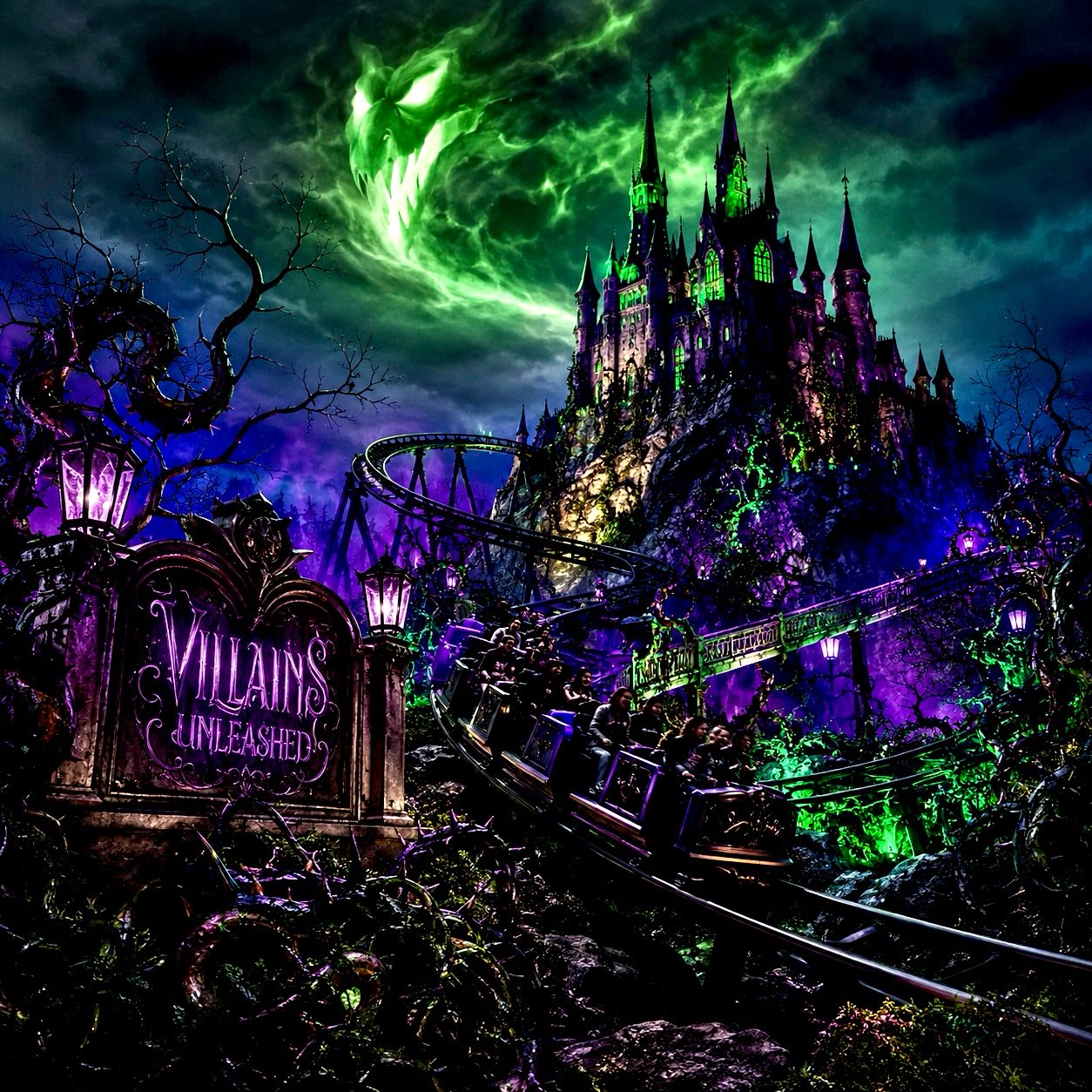 Mickey's of Glendale D23 2024 Disney Villains AP frame?