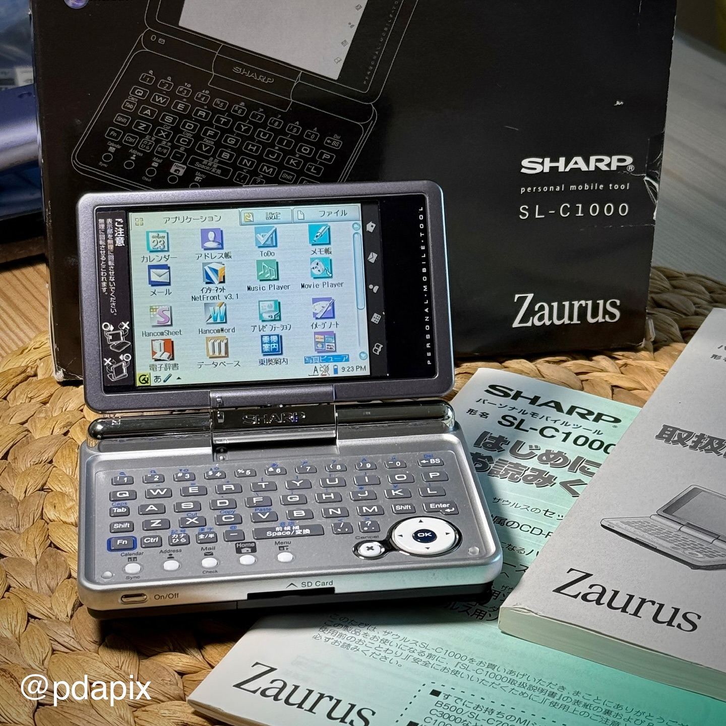 Sharp Zaurus SL-5500 PDA with Linux OS for sale