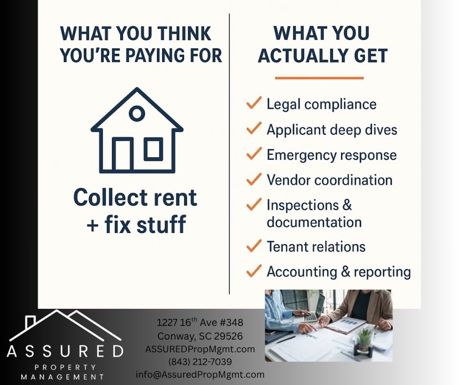 ASSURED - Property management is more than rent collection — it’s ...