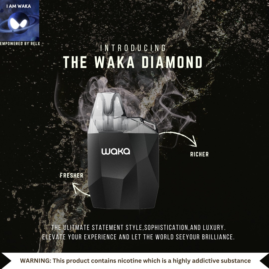 💎 Our new favorite Waka vaping experience, 1000puffs reimagined