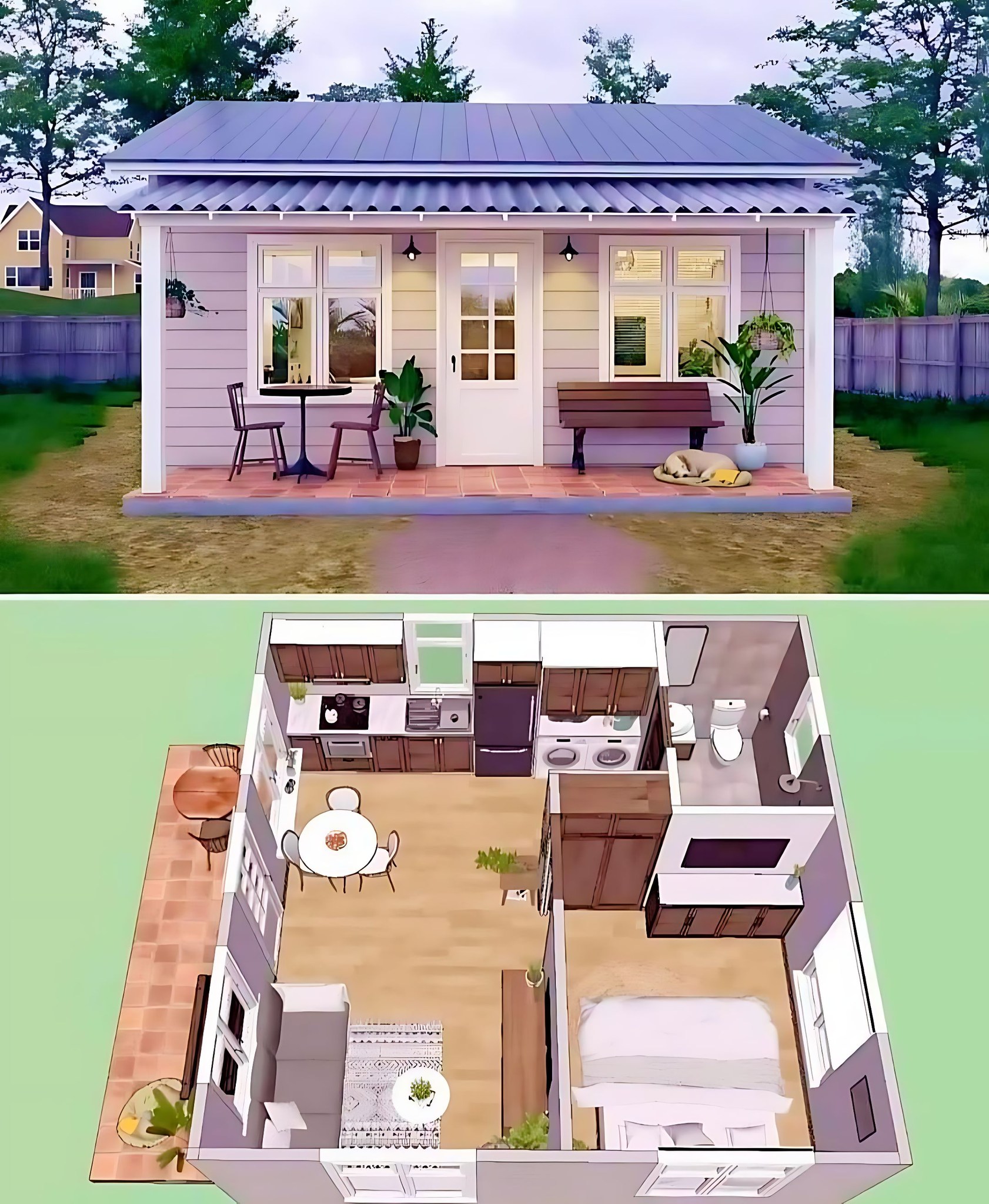 quintymirjam - The image provides an illustration and a 3D floor plan ...