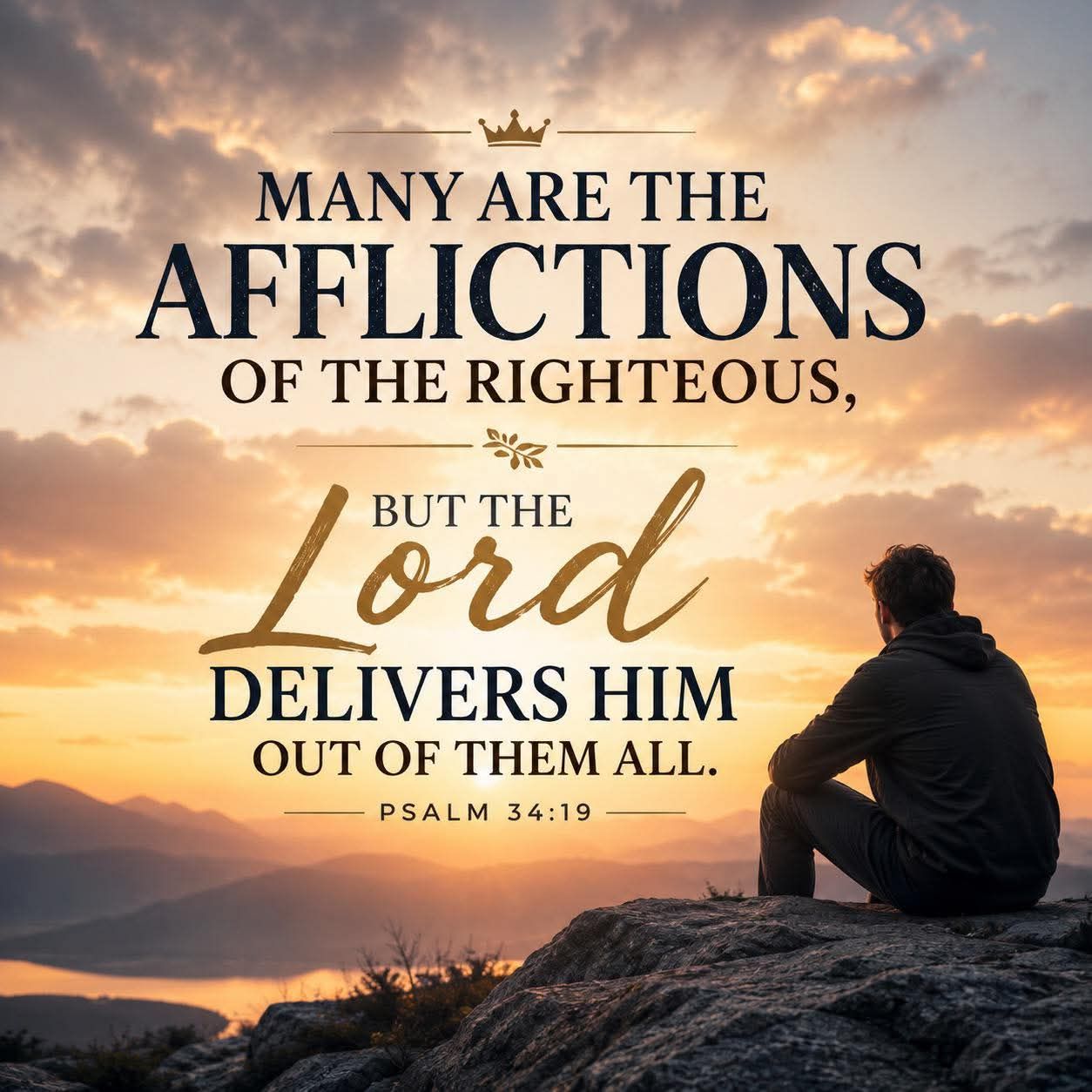 God delivers the righteous from afflictions