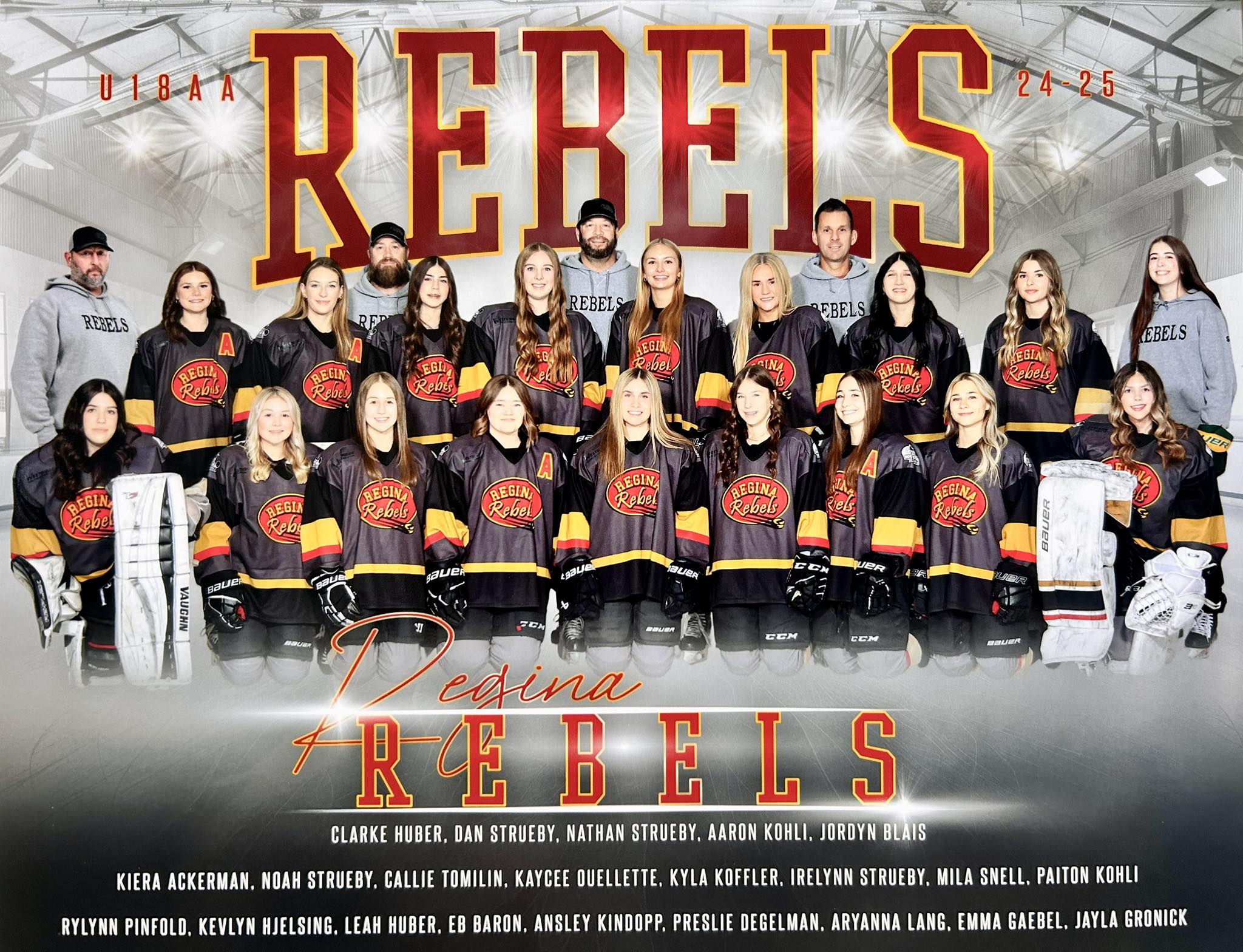 U18 AA Regina Rebels | Regina SK