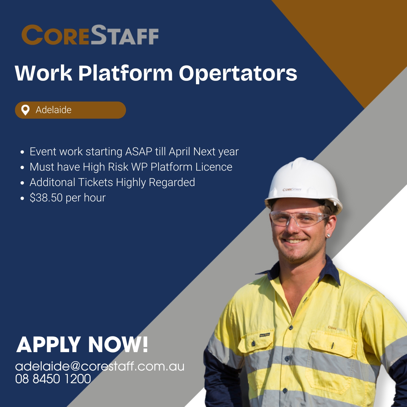 CoreStaff Adelaide | Adelaide SA