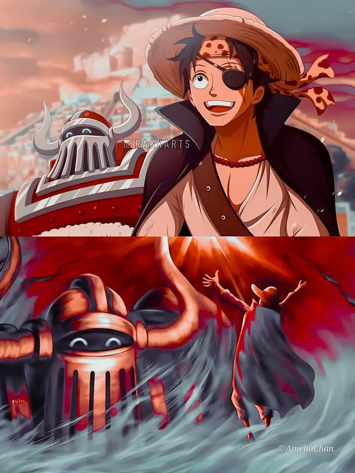 Luffy - **When Joy Boy Stored His Haki Inside Emeth ️** Joy Boy was ...