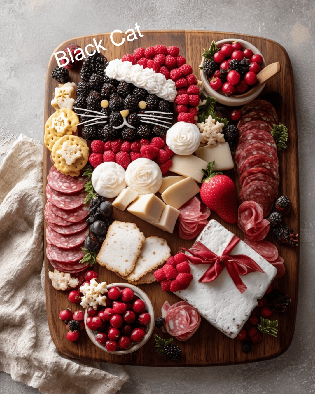 Absolut - Black cat charcuterie board Ingredients: Main Fruit ...