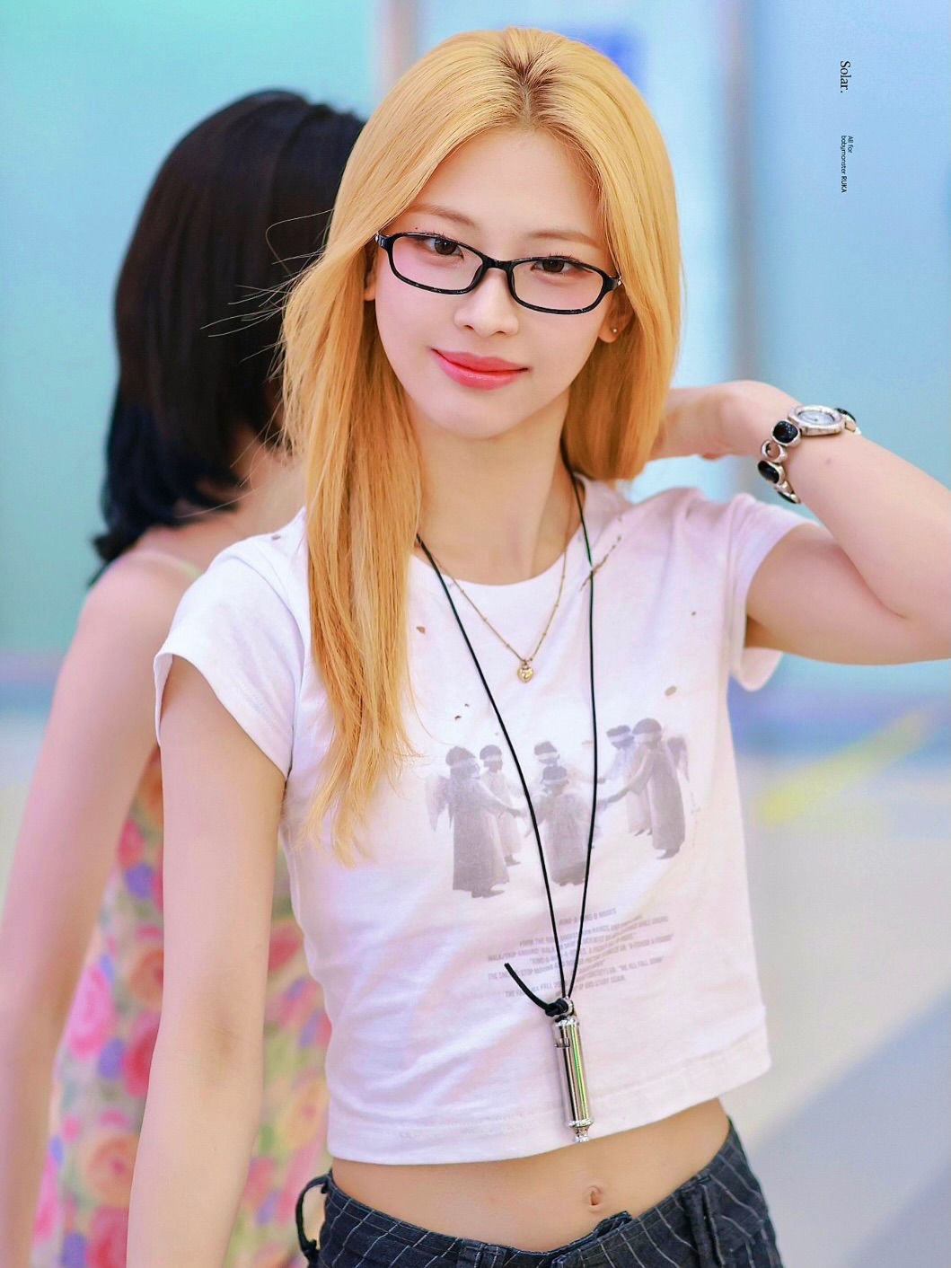 260716 - RUKA at GMP Airport 💛 | she's stunning 😌 ©️ to all the