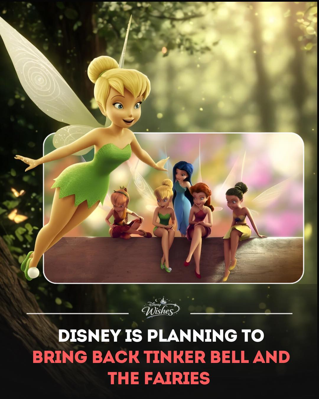 Disney - Something magical is happening in Pixie Hollow! 🧚🧚‍♀️🧚🏻‍♂️ ...