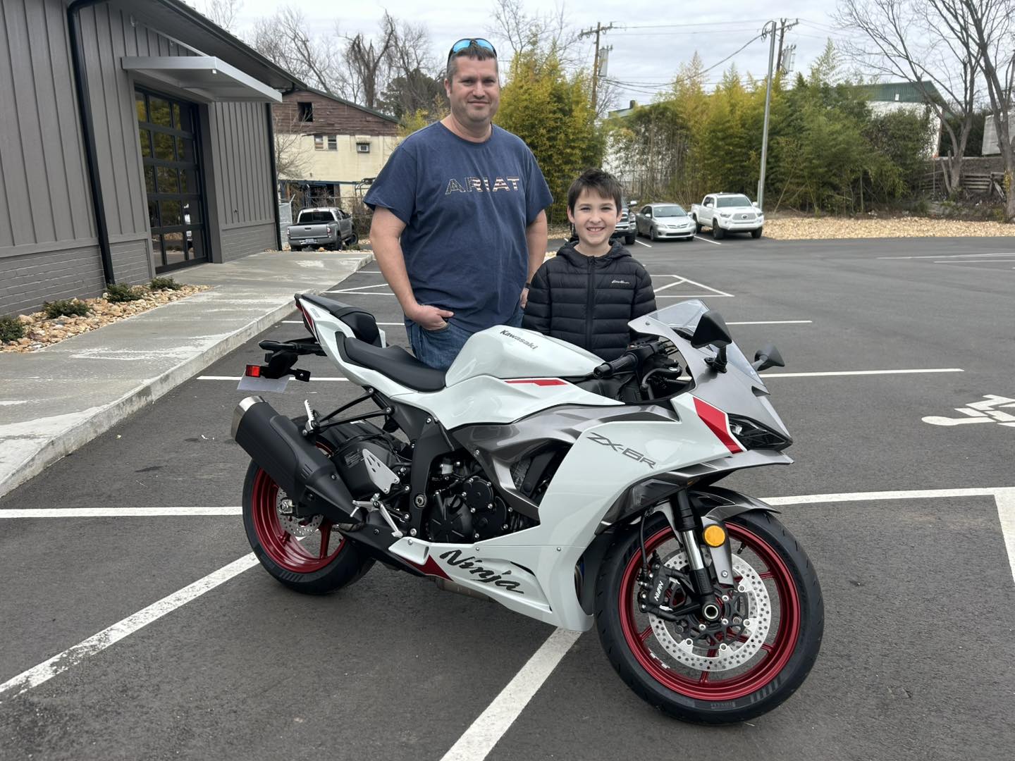 💚🏍 Congratulations to Noah on picking up his brand-new Kawasaki