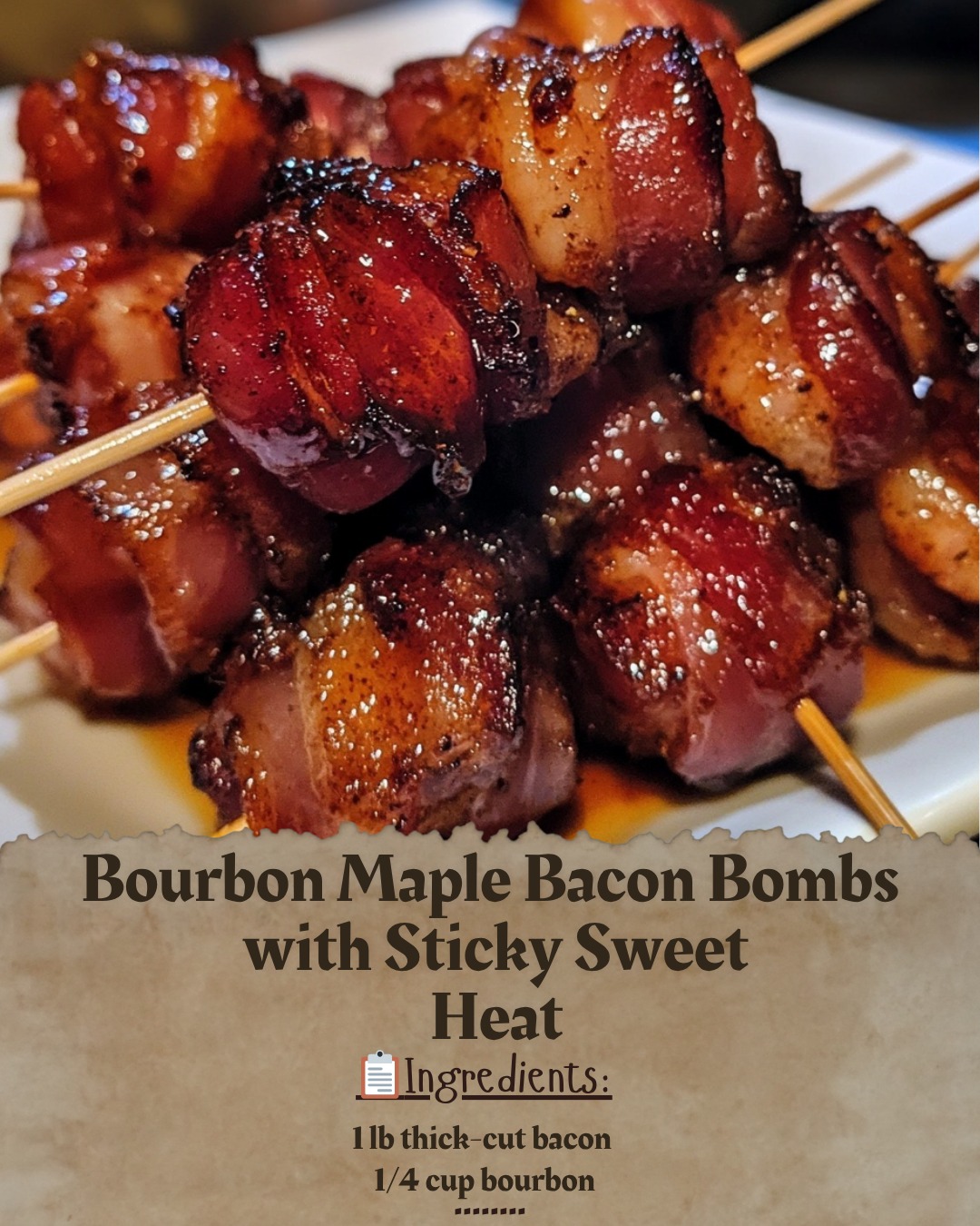 Bourbon Maple Bacon Bombs with... - Everyday Eats With Emma | Facebook