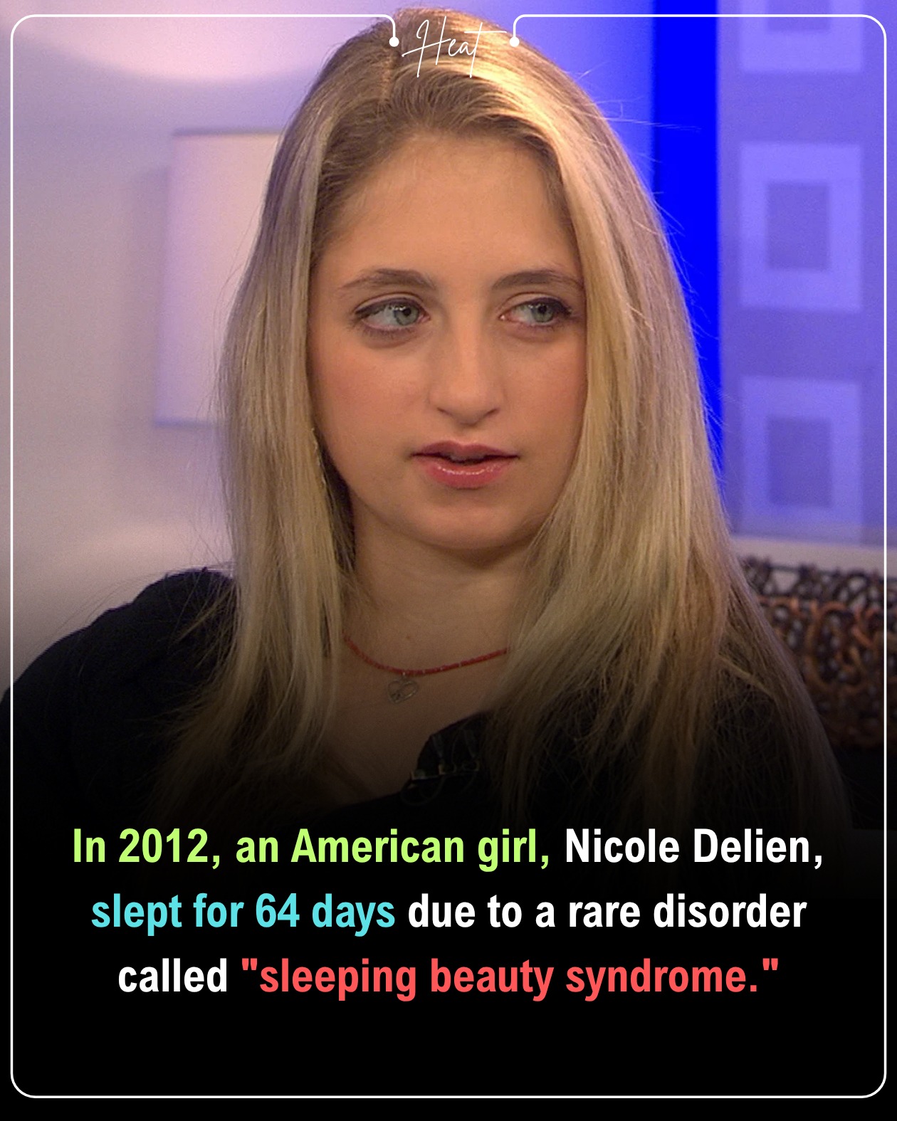 In 2011, a teenage girl from Pennsylvania named Nicole Delien fell