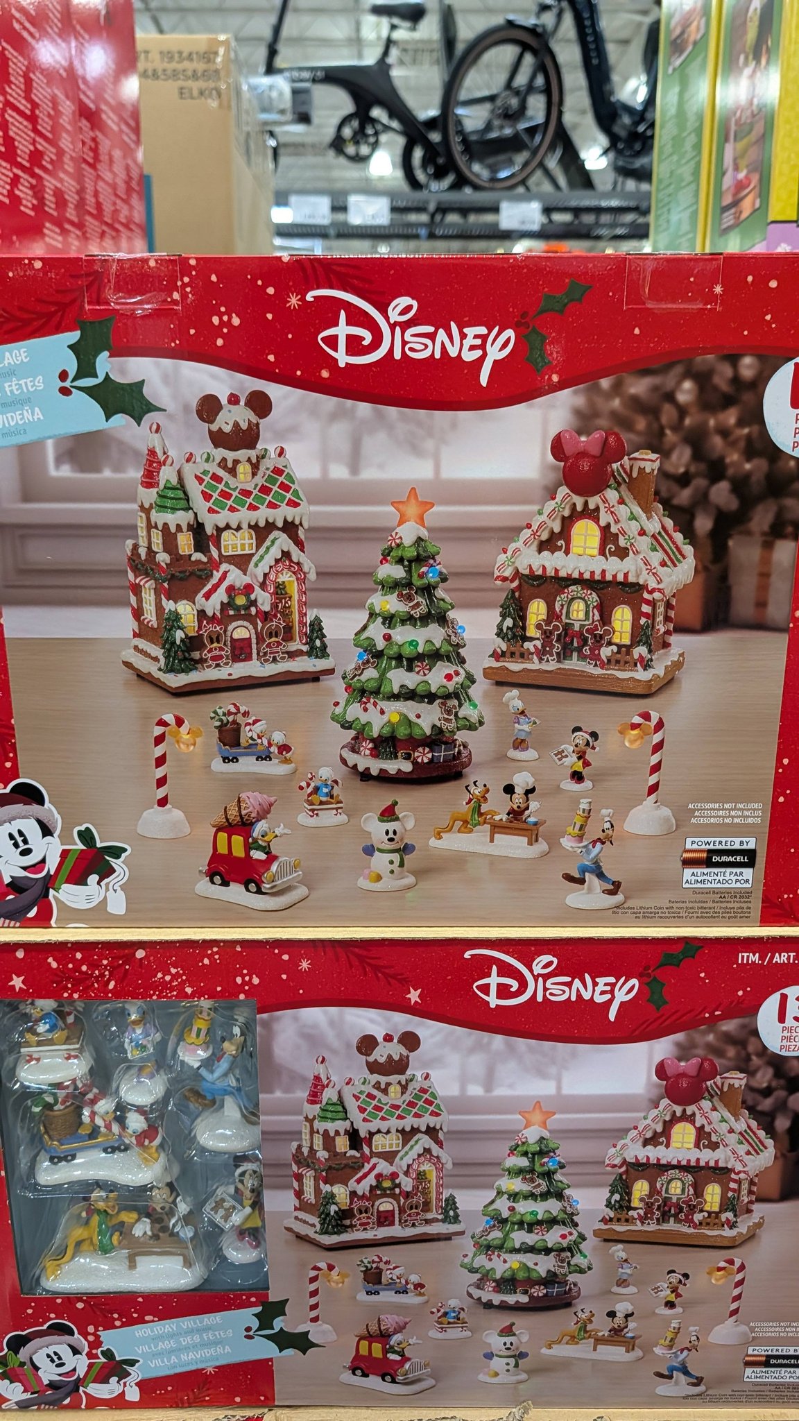 Disney holiday village 13 piece set at Costco Phoenix