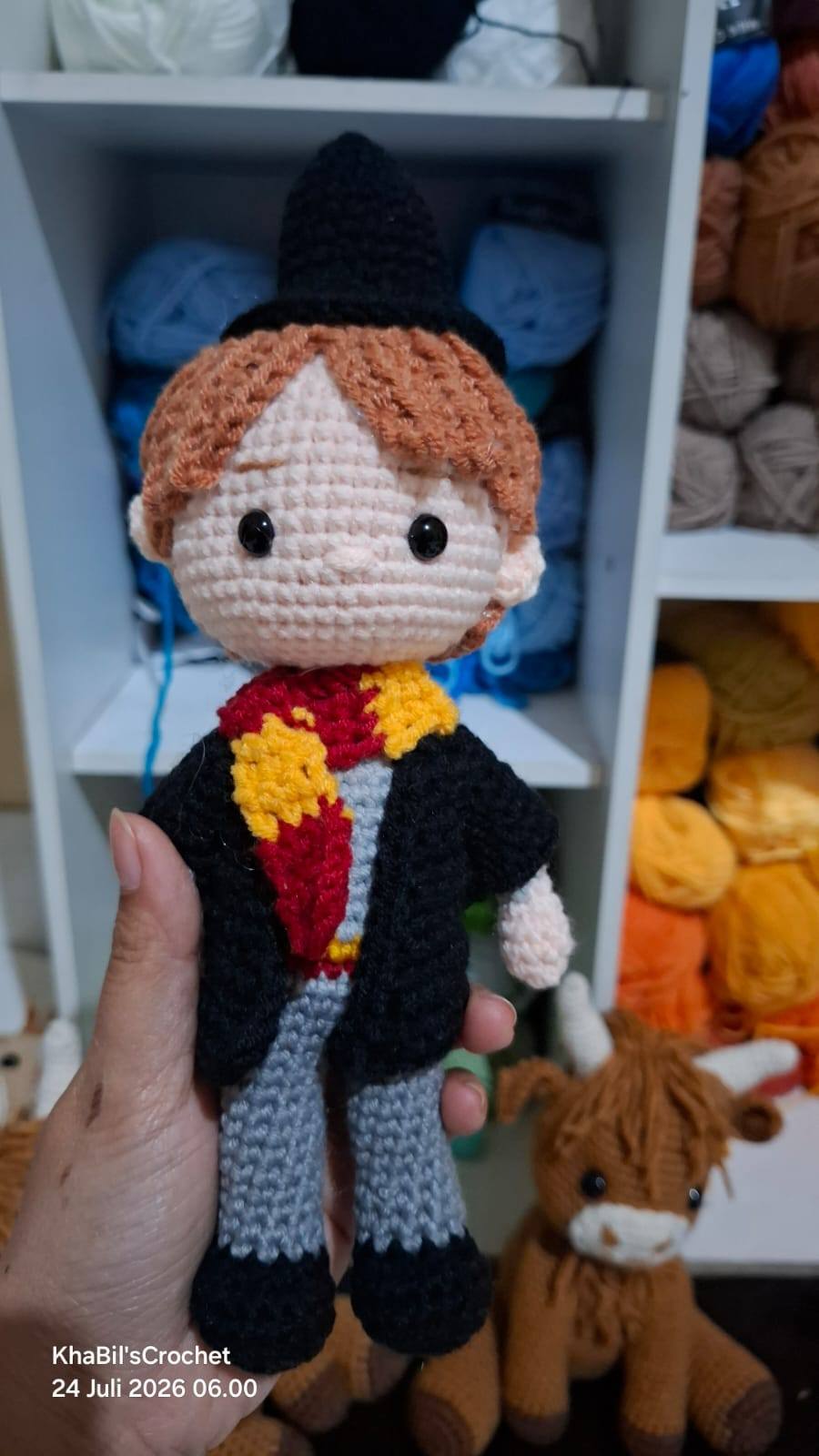 Please order this knitted doll, friend 🙏
