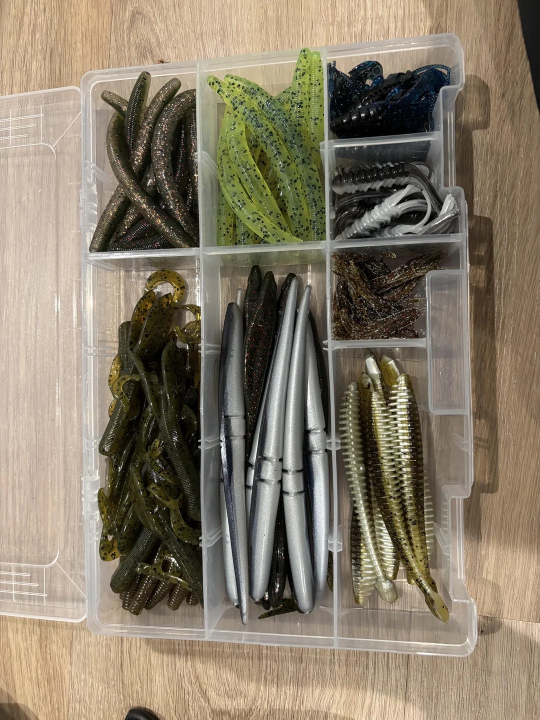 best soft plastic tackle bag Beyond Fishing DryVault Storage Bags Small making it simple to grab exactly what you need in the heat of the moment 6th Sense Bait Bag Lime