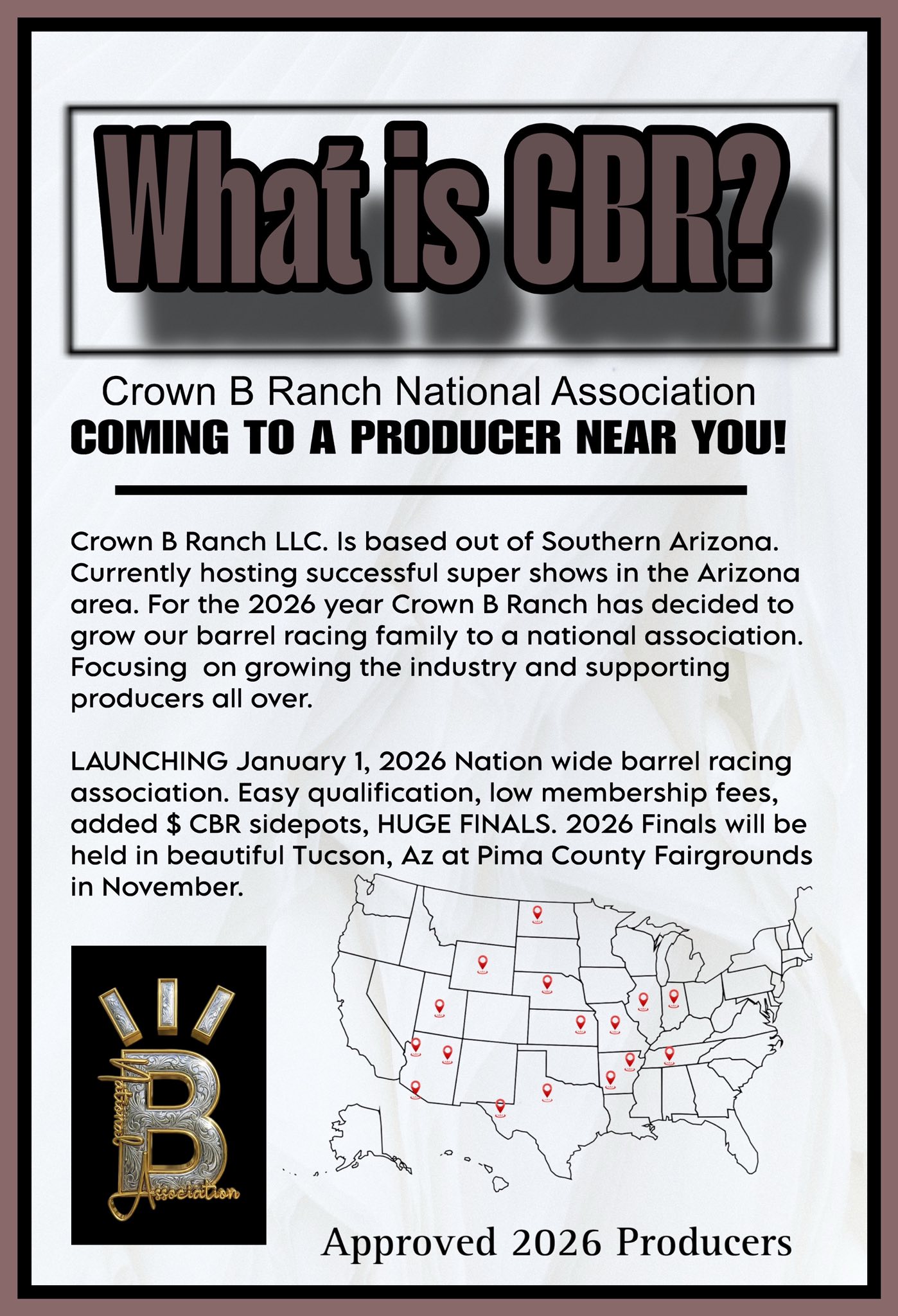 Crown B has a BIG ANNOUNCEMENT!!!!! 📣... - Crown B Ranch LLC | Facebook