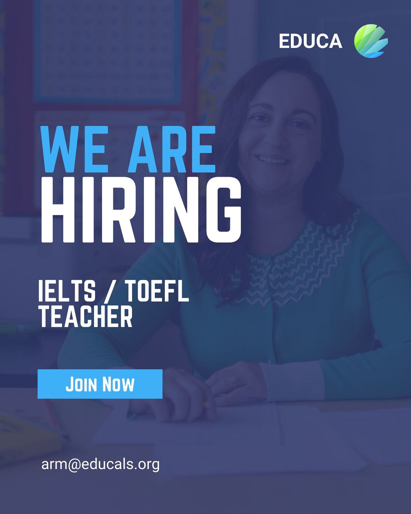 📢 We are hiring! If you have... - Educa Language Center | Facebook