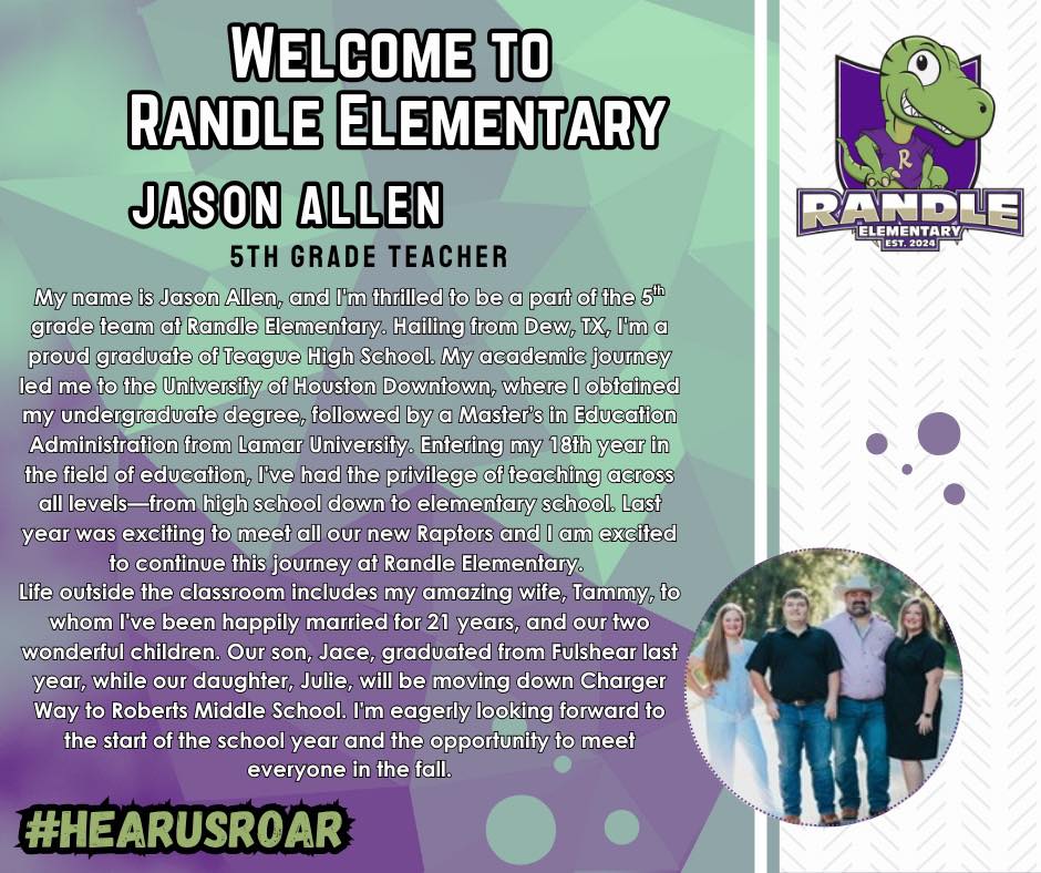 Randle - GUESS WHO…taught our 5th grader Raptors to think critically ...