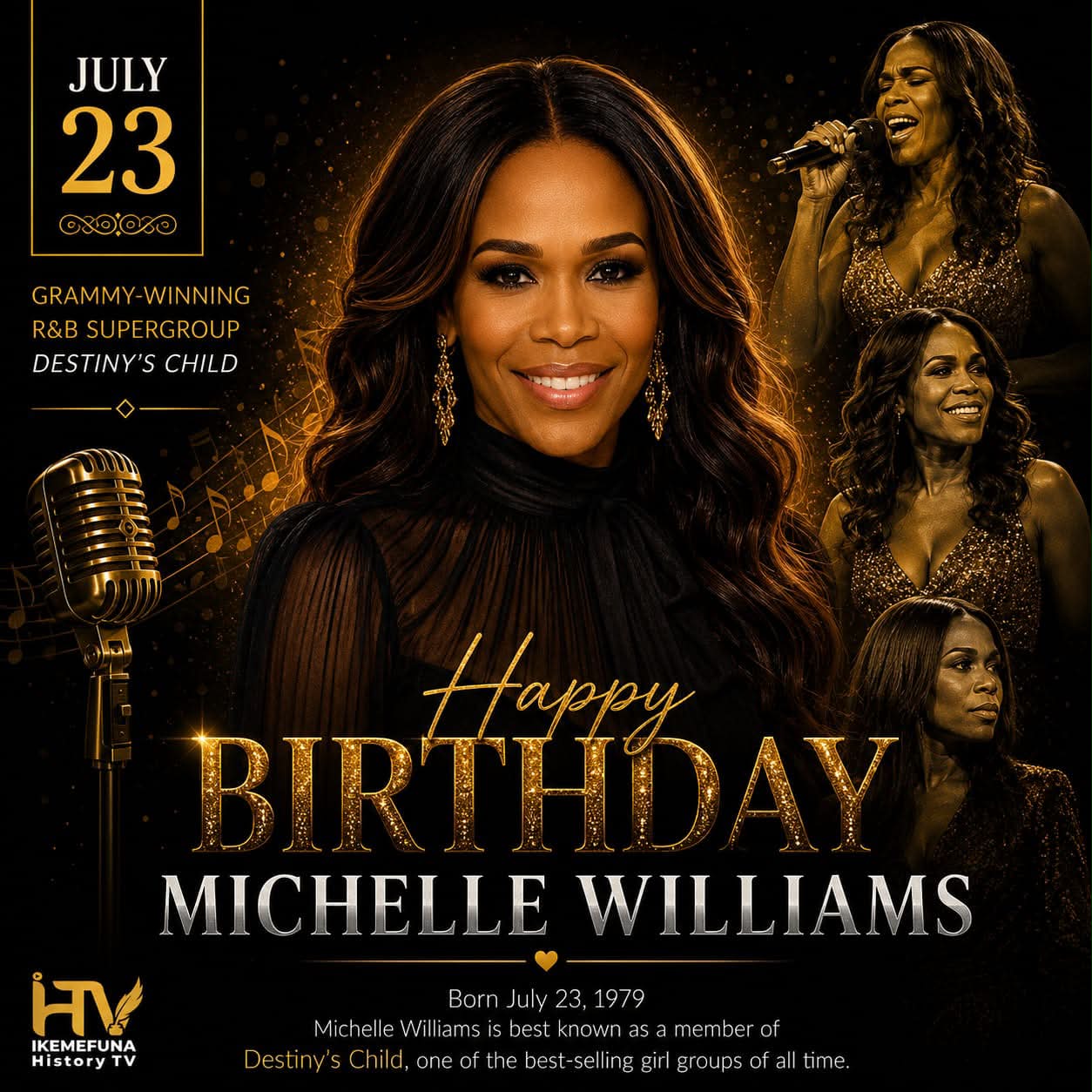 【R&B】Michelle Williams 🎤🎉 Happy Birthday, Michelle Williams! | Celebrating an R&B Icon
