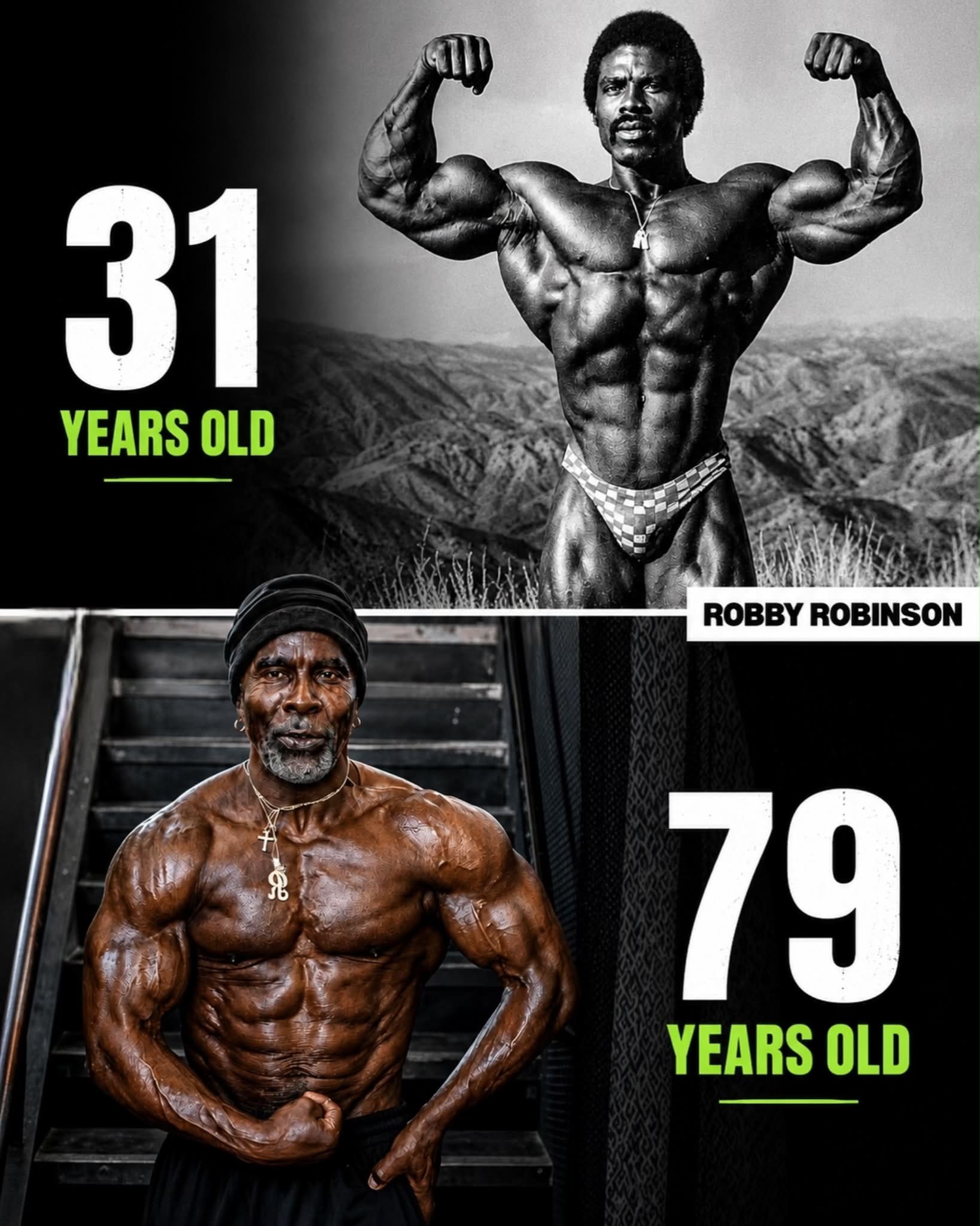 Robby Robinson: He is looking super fit at the age of 76
