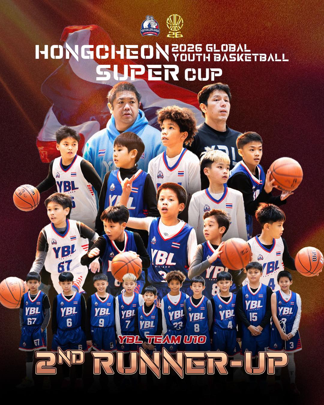 YBL Thailand - YBL Thailand Team U10 🇹🇭🥉 | 2nd Runner-Up... | Facebook