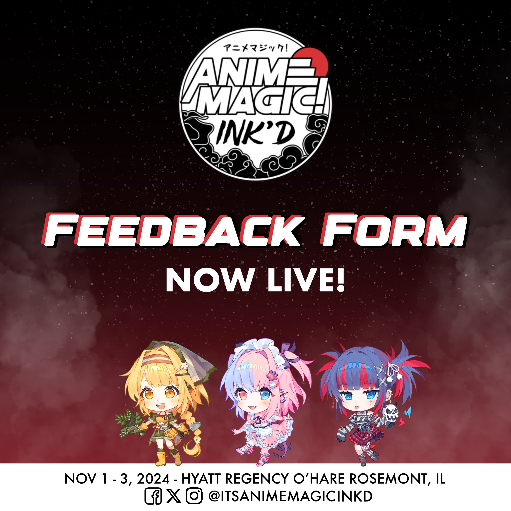 Anime Magic INK'D | Rosemont IL