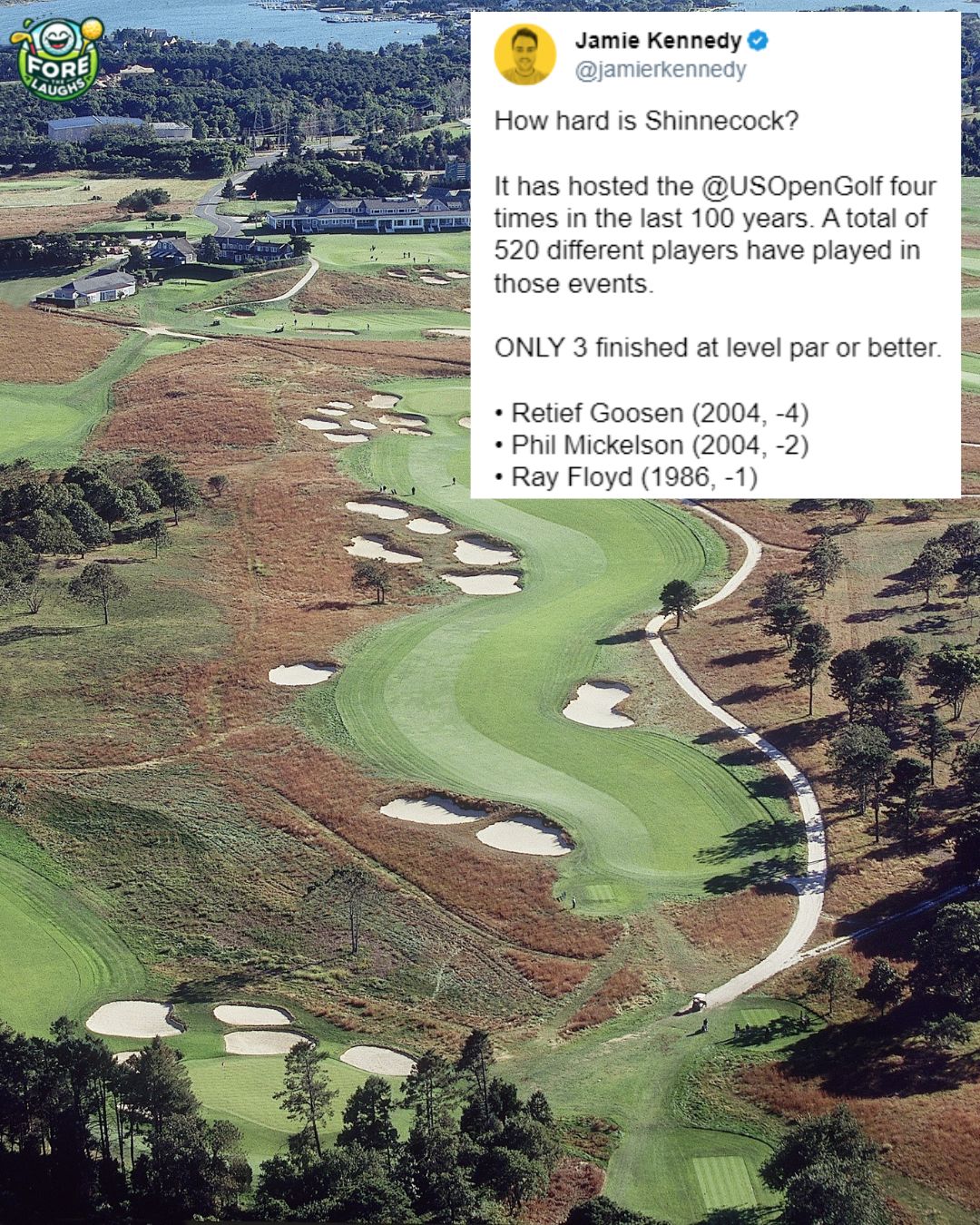 Shinnecock Hills doesn't need tricks, gimmicks, or 8,000-yard