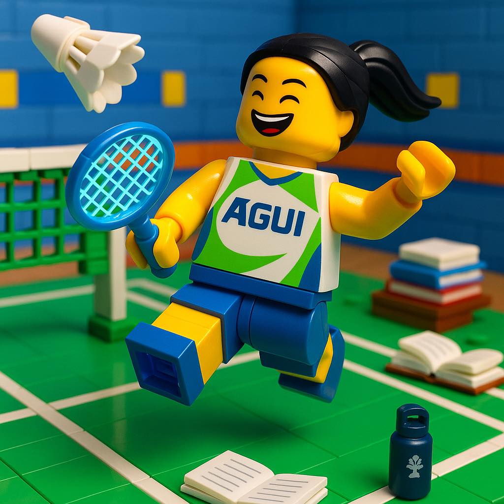 Aguinaya - LEGO Me! 🤖 #LEGO #badminton #badmintonplayer... | Facebook